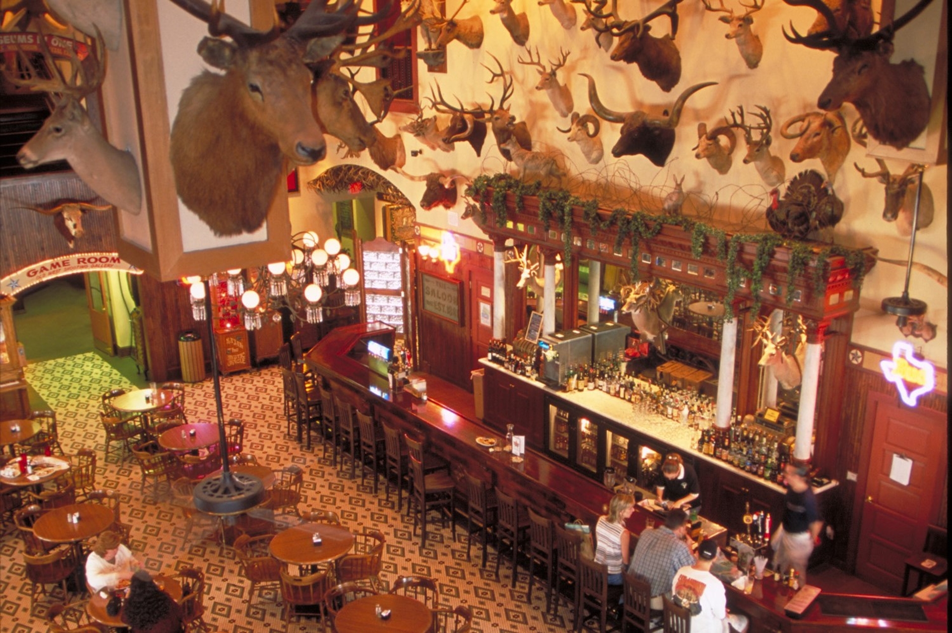 Buckhorn_Saloon inside view of bar