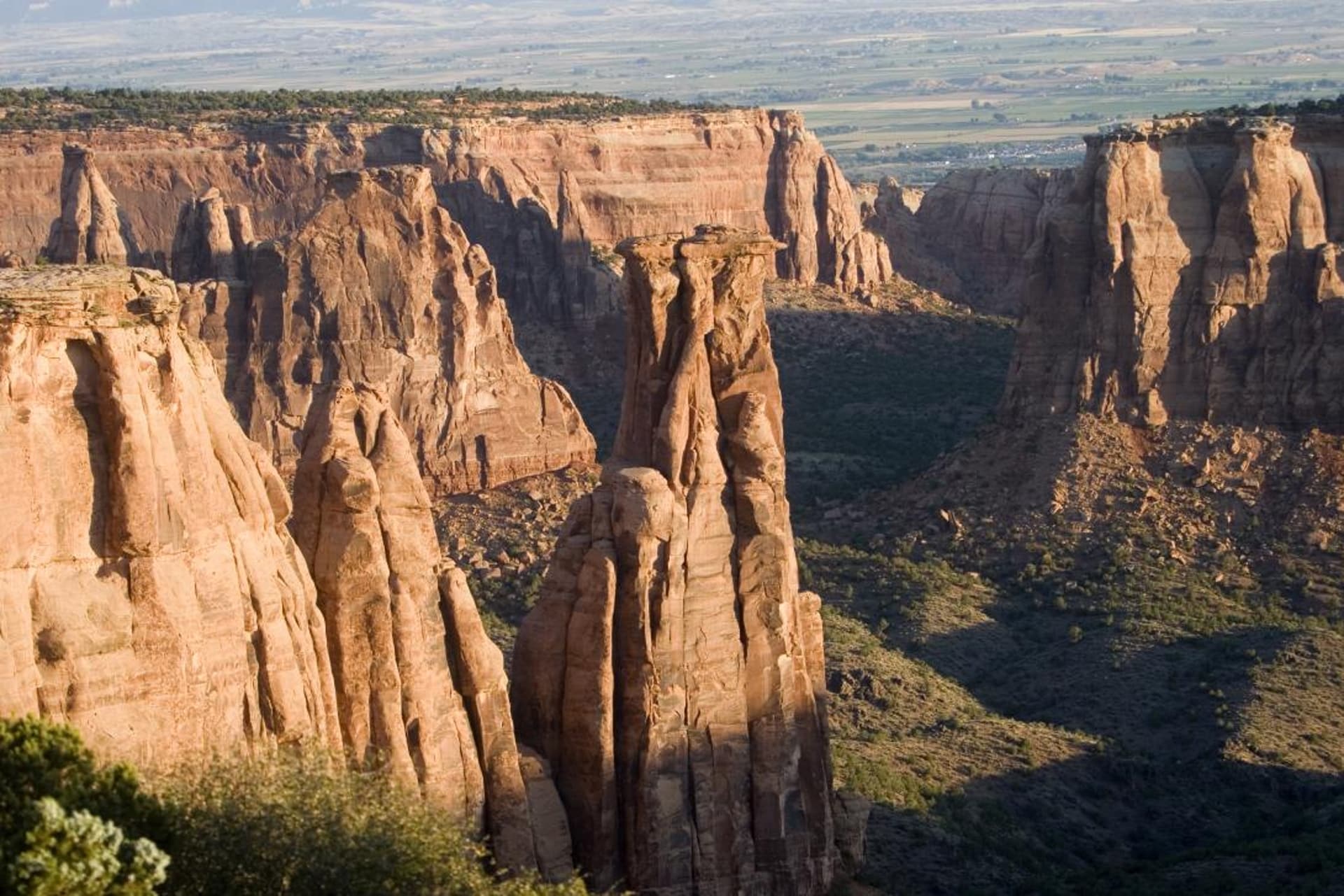 Colorado National Monument amazing formations in the park