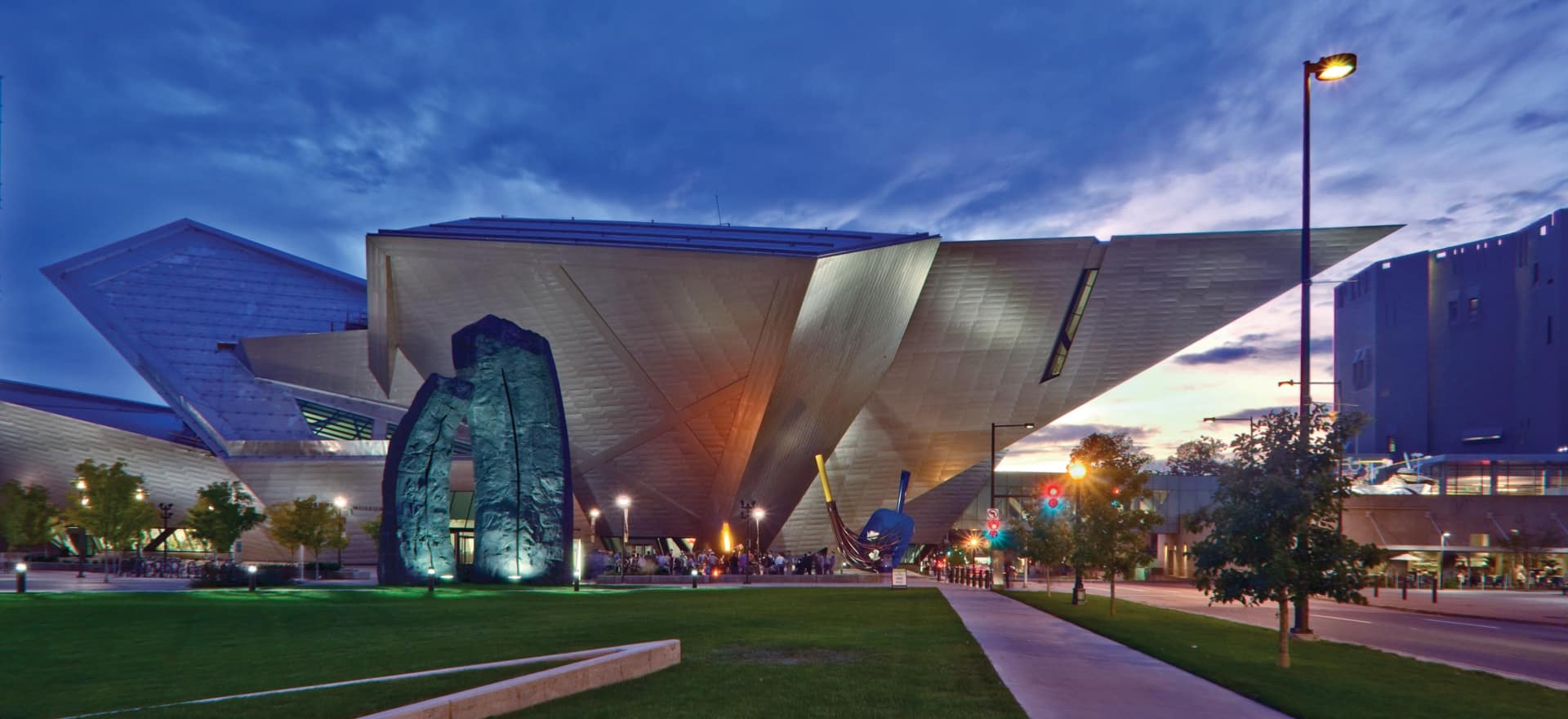 Denver Art Museum amazing building architecture in itself
