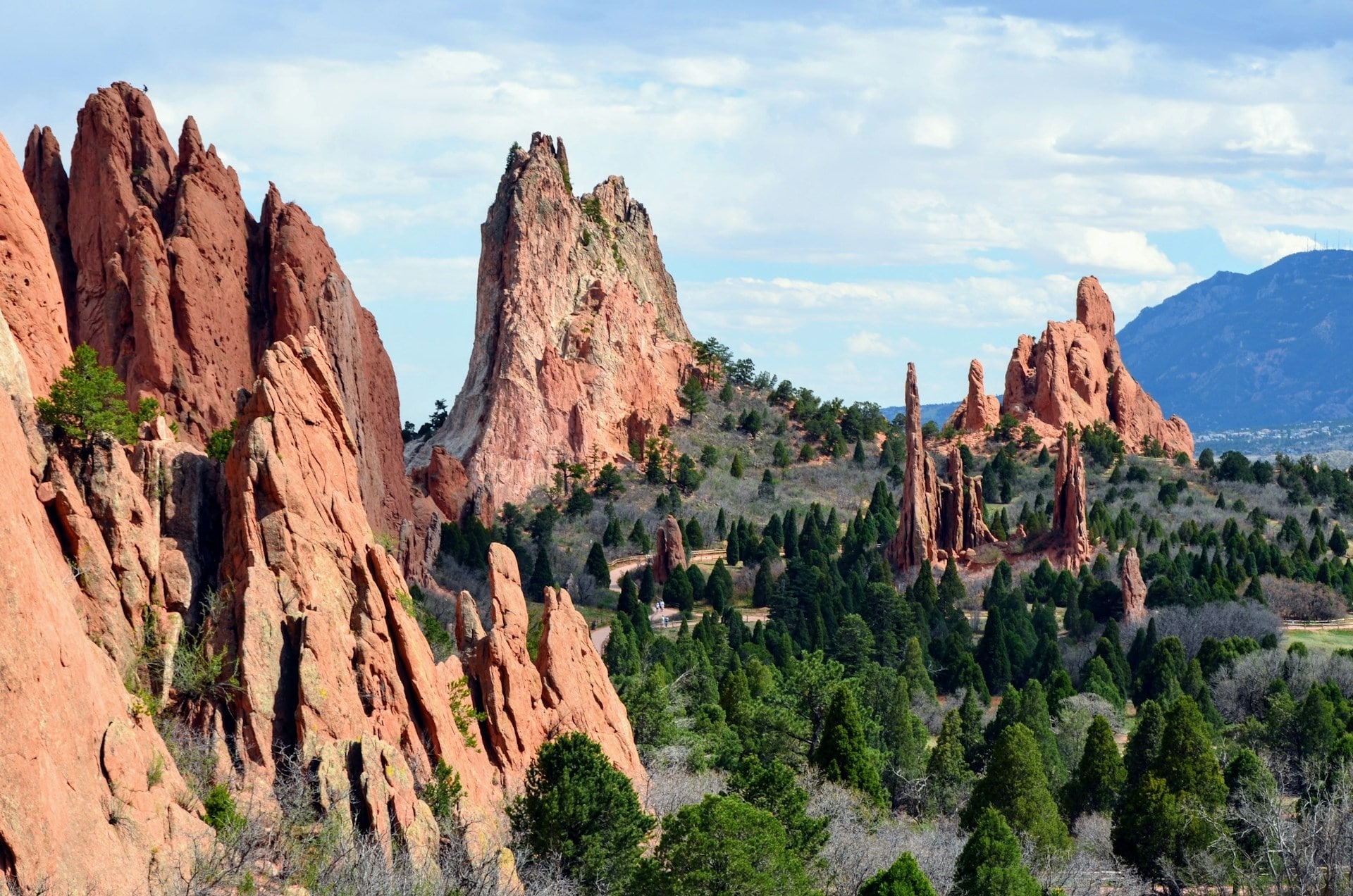 Garden of the Gods amazing rock formations