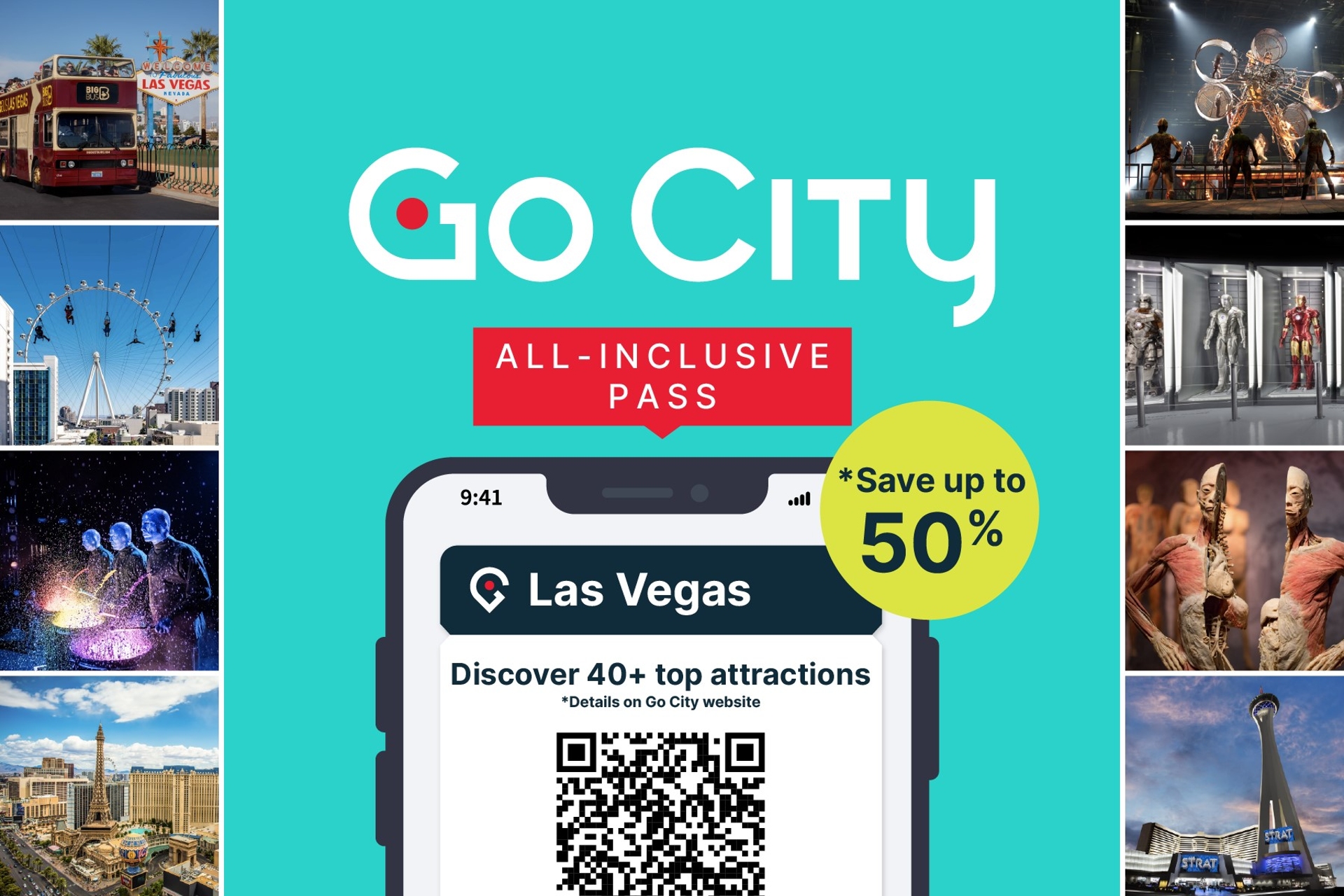 Go City pass for Las Vegas for all attractions