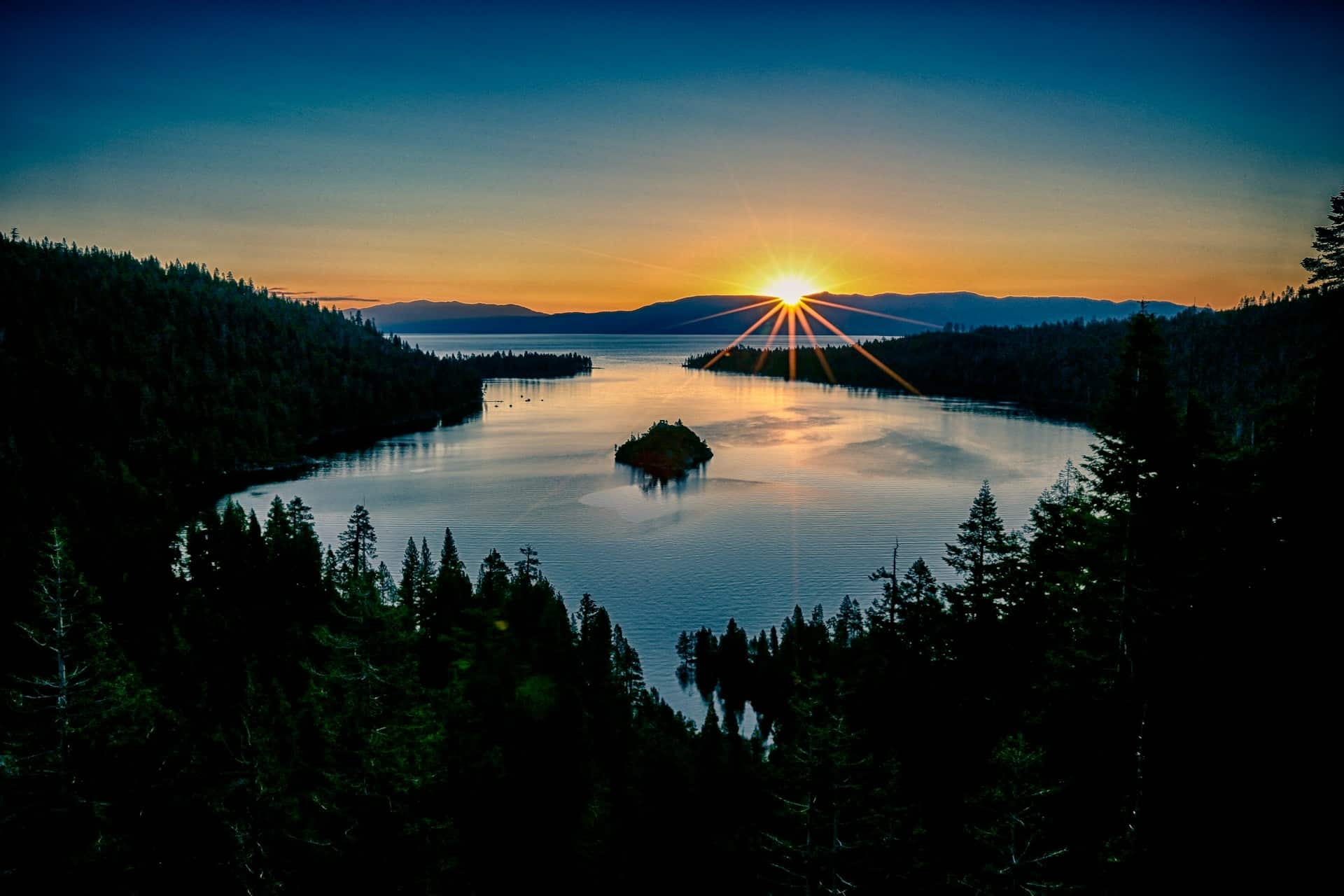 Emerald Bay, Lake Tahoe at sunrise