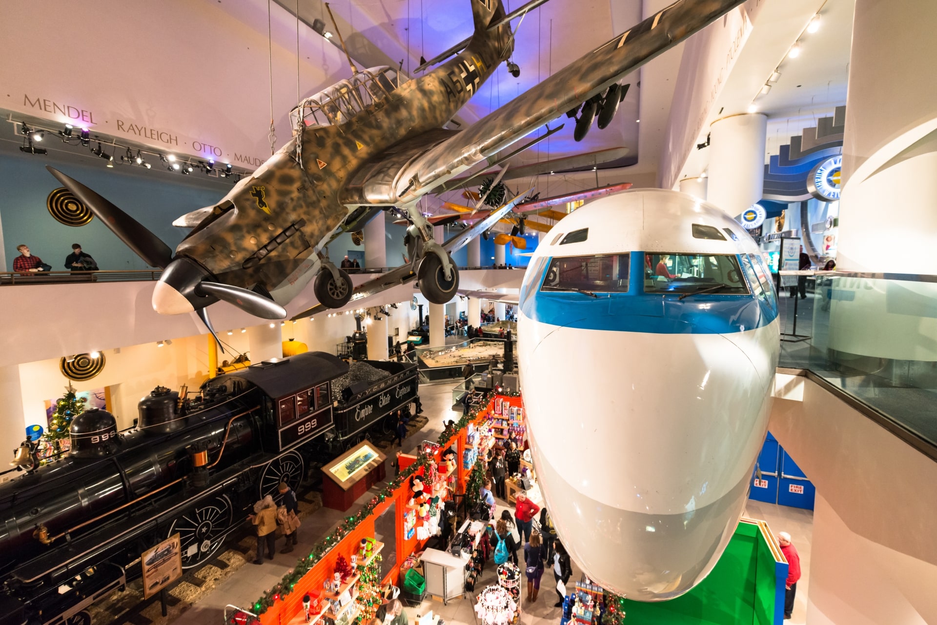 Museum of Science & Industry Illinois inside view