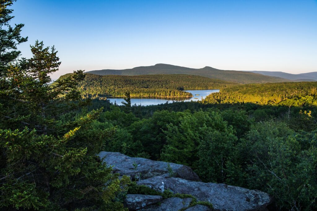 Catskills mountains & valley
