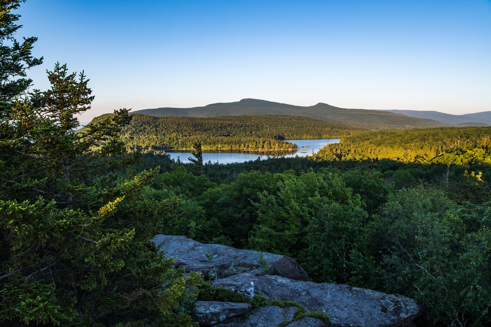 Catskills mountains & valley