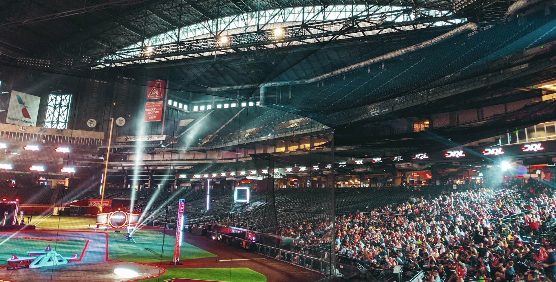 Chase Field inside view of Chase one of most amazing stadiums in the USA