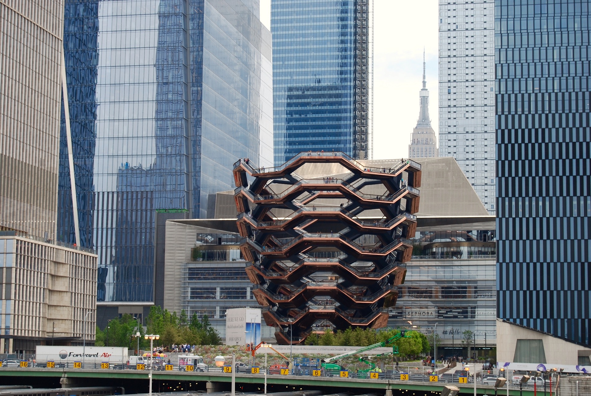 Hudson Yards neighbourhood NYC - The Vessel