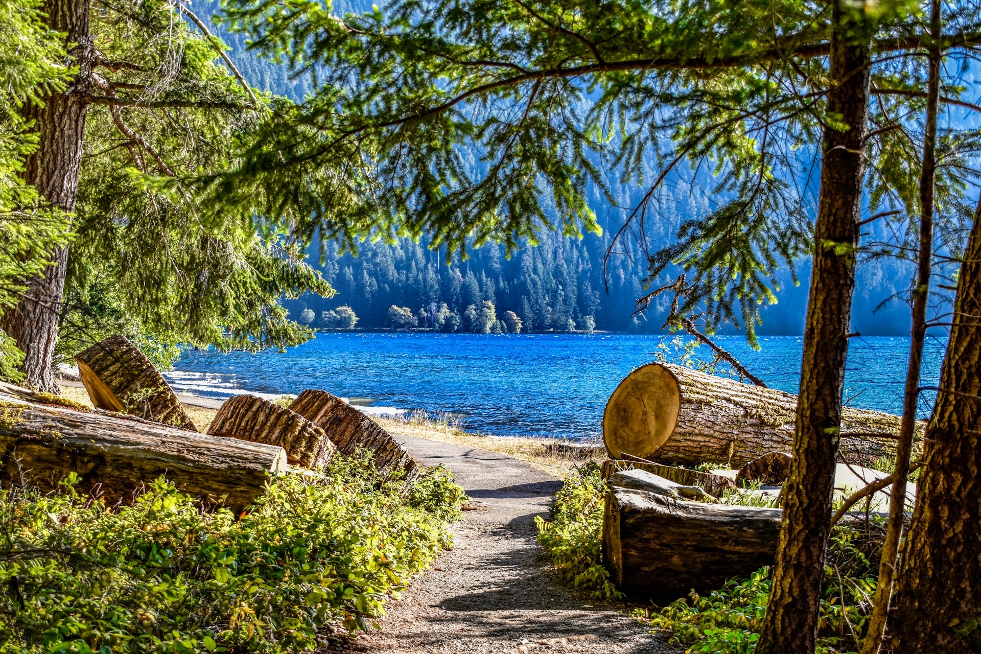 Olympic National Park stunning blue waters & scenery