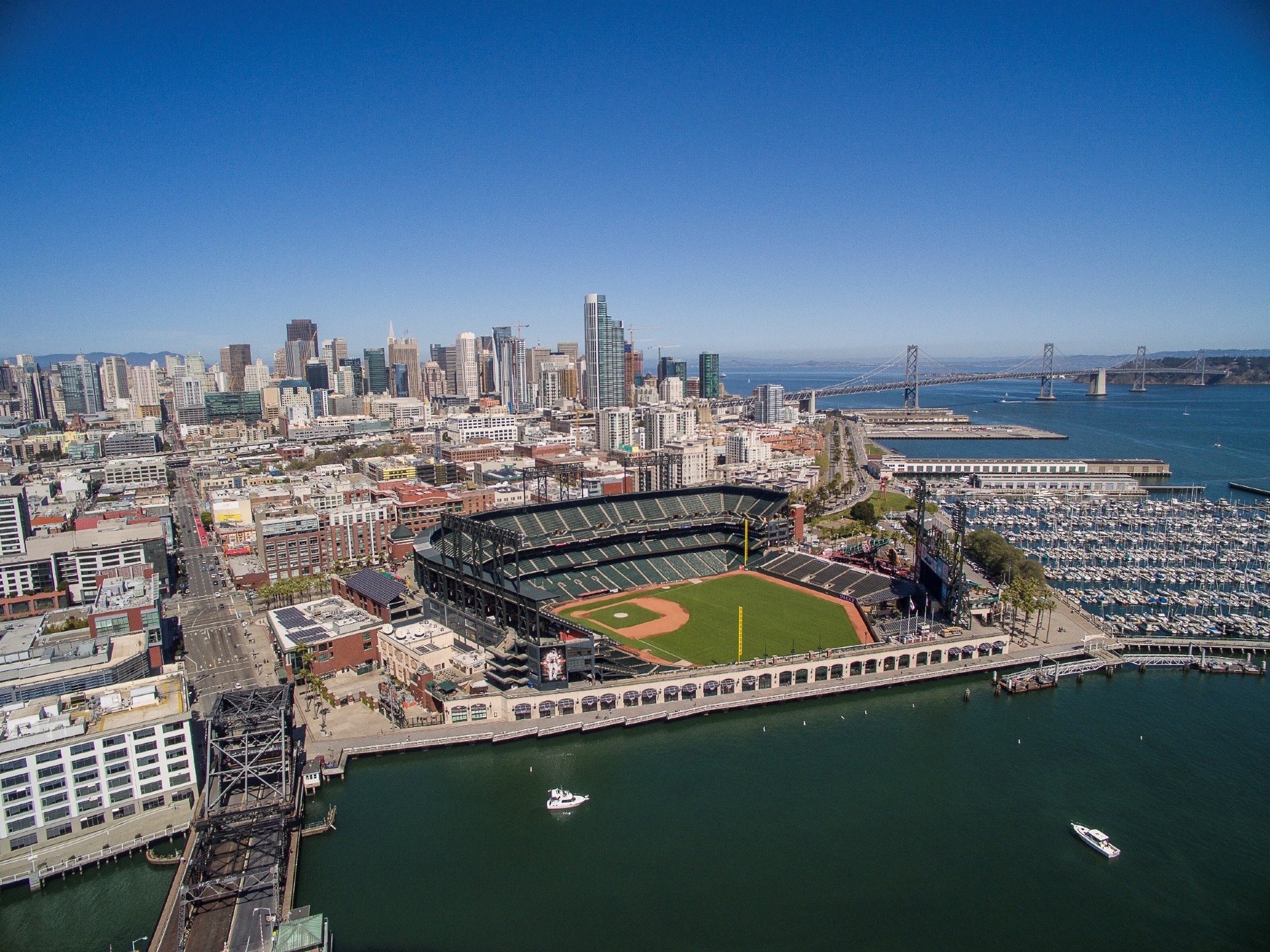 Oracle_Park in San Francisco home of sport