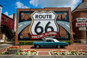 Route 66 - Pontiac Illionis start of Route 66