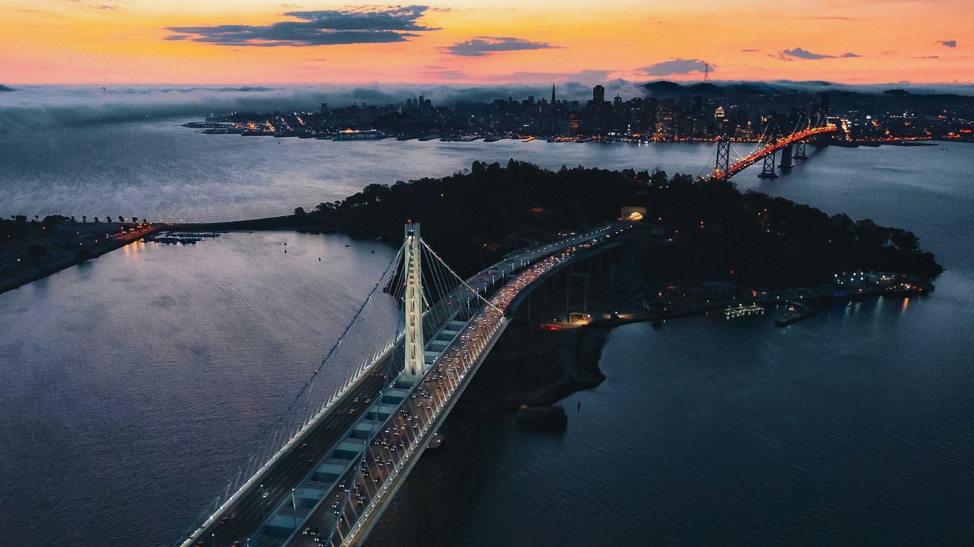 San Francisco City Bay Bridge Image by Eberhard Grossgasteiger on Unsplash 1