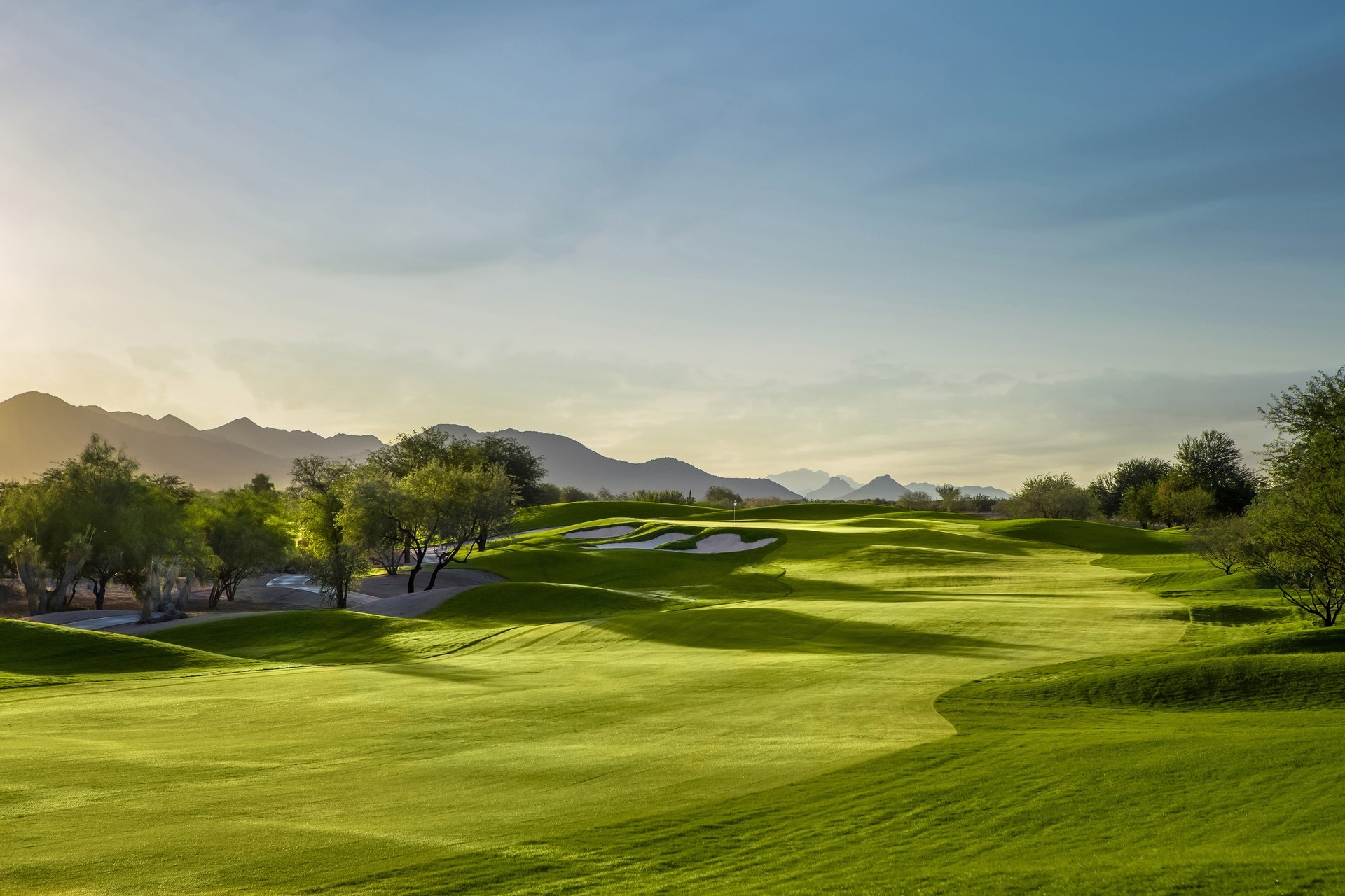 TPC Scottsdale championship golf course in Arizona