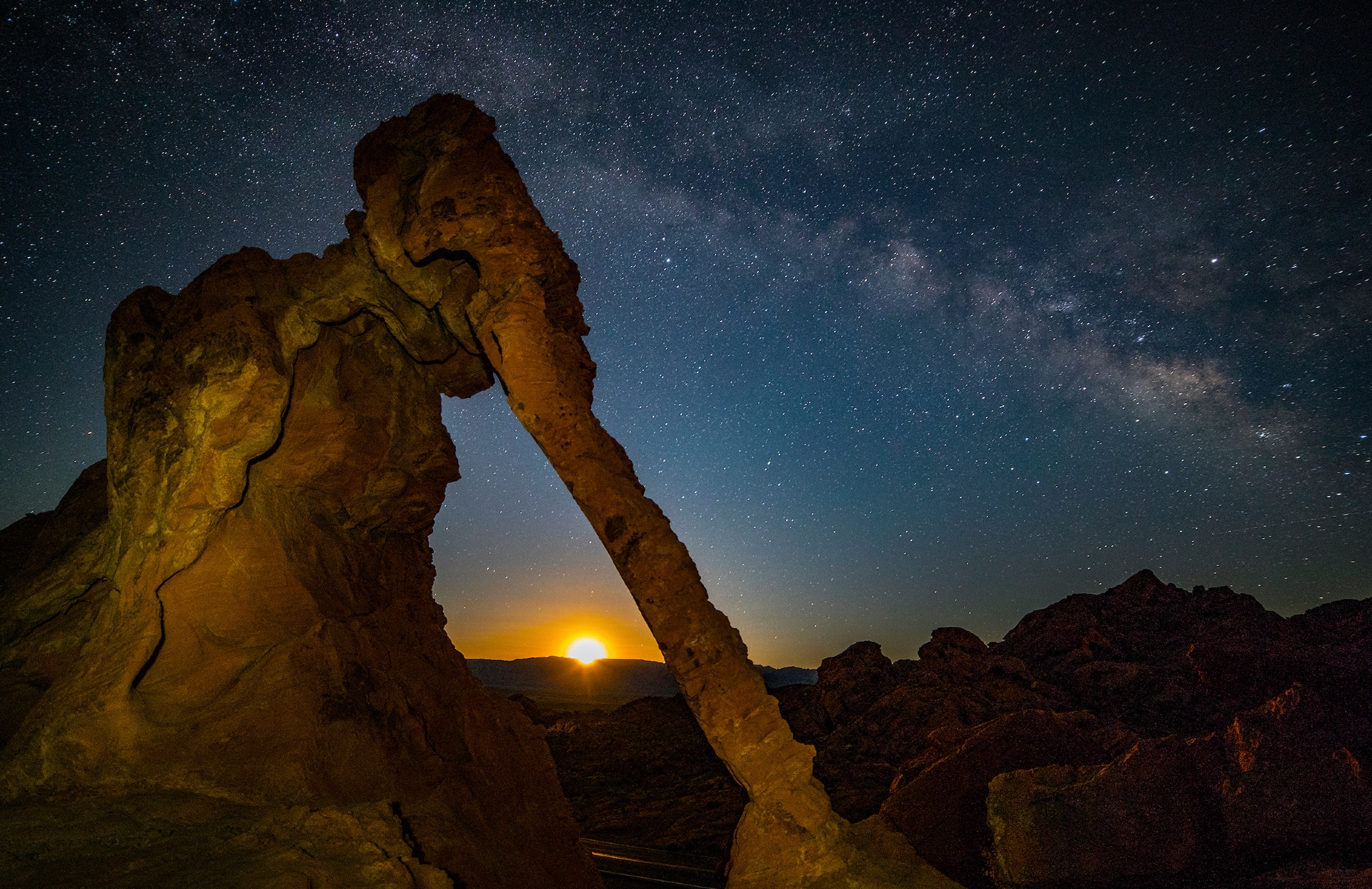 Elephant formation at the Valley of Fire National Park