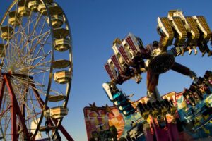 Colorado State Fair in summer