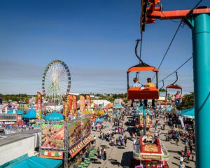 Florida Fair in summer