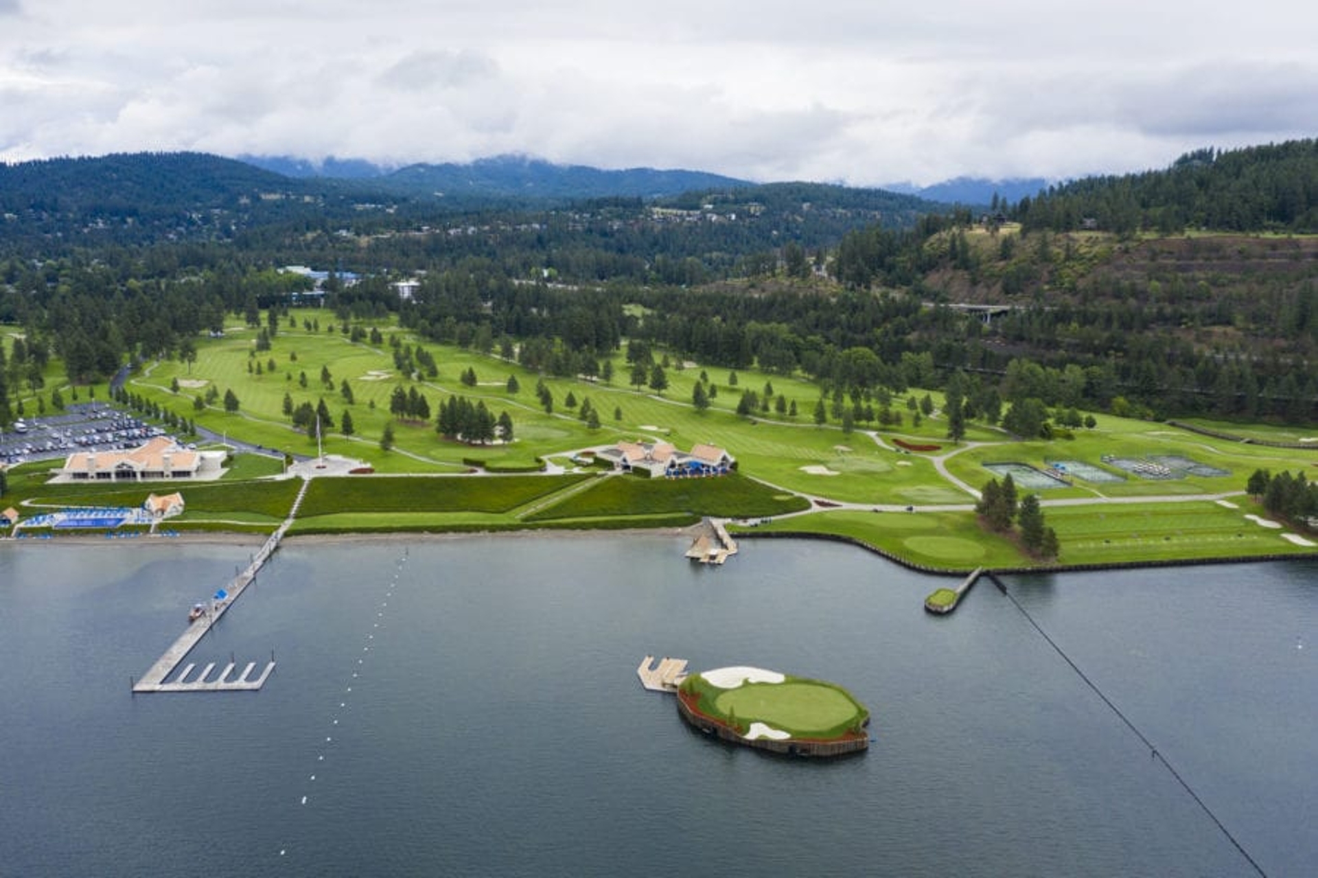 Golf Course in Coeur D'Alene in Idaho