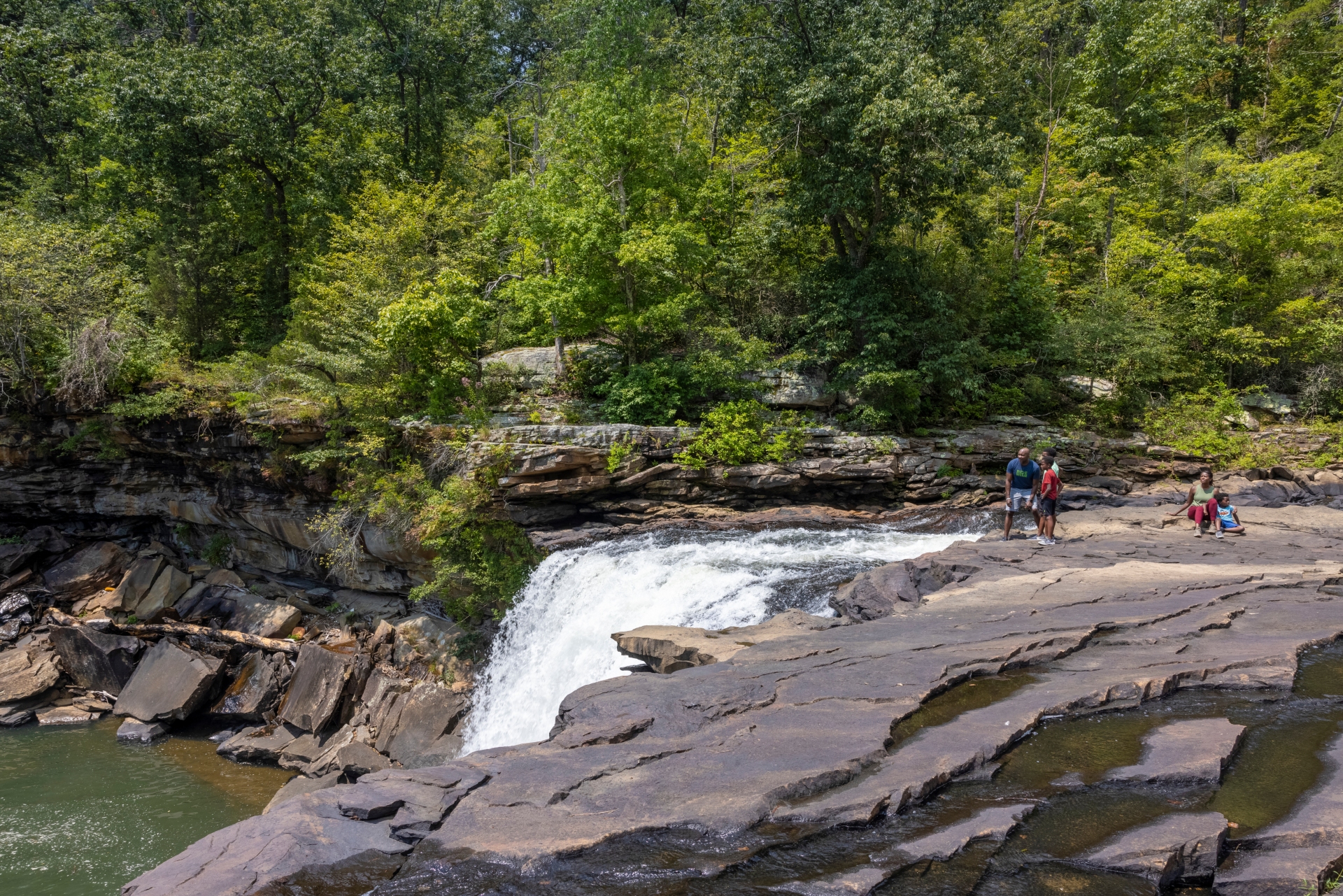Little River Canyon Falls beautiful part of Alabama