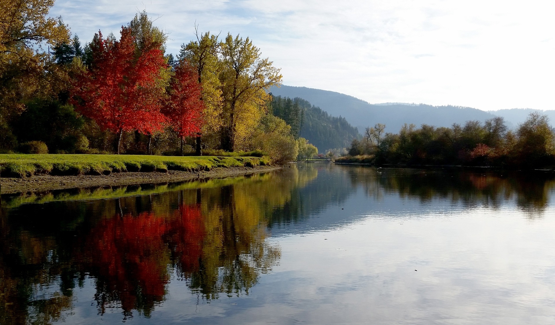 North Idaho Saint Maries River Image by Kari Dickinson from