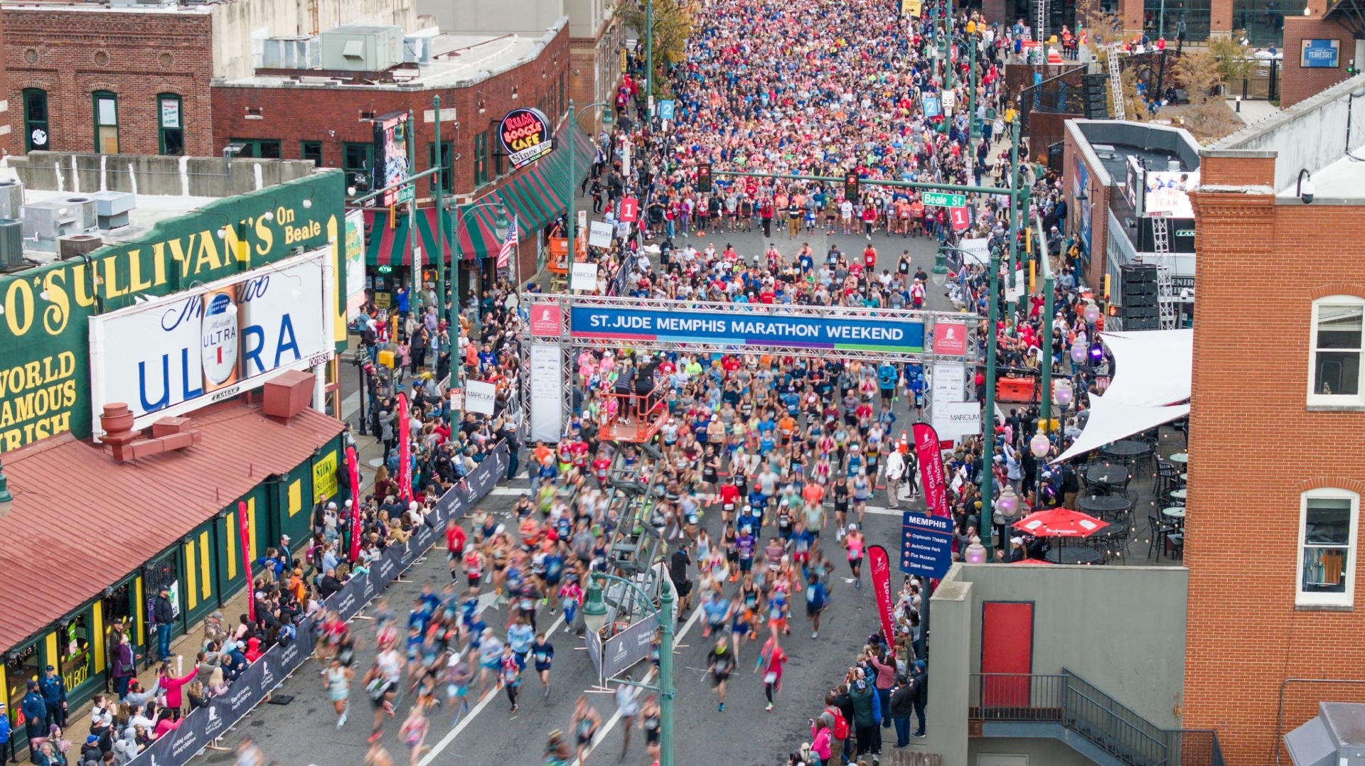 St Jude Marathon in Memphis