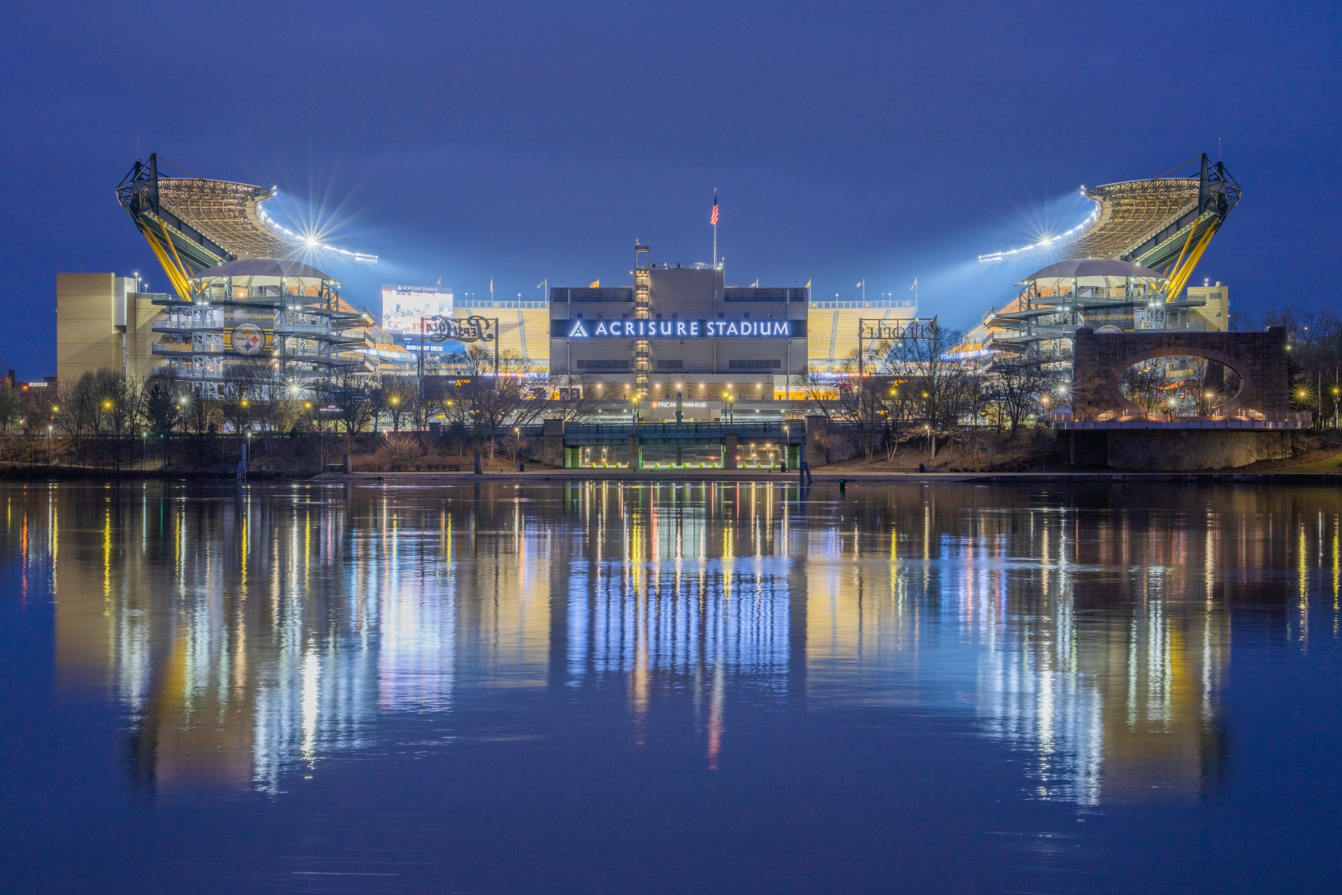 Acrisure Stadium Pittsburgh, home to the Pittsburgh Steelers