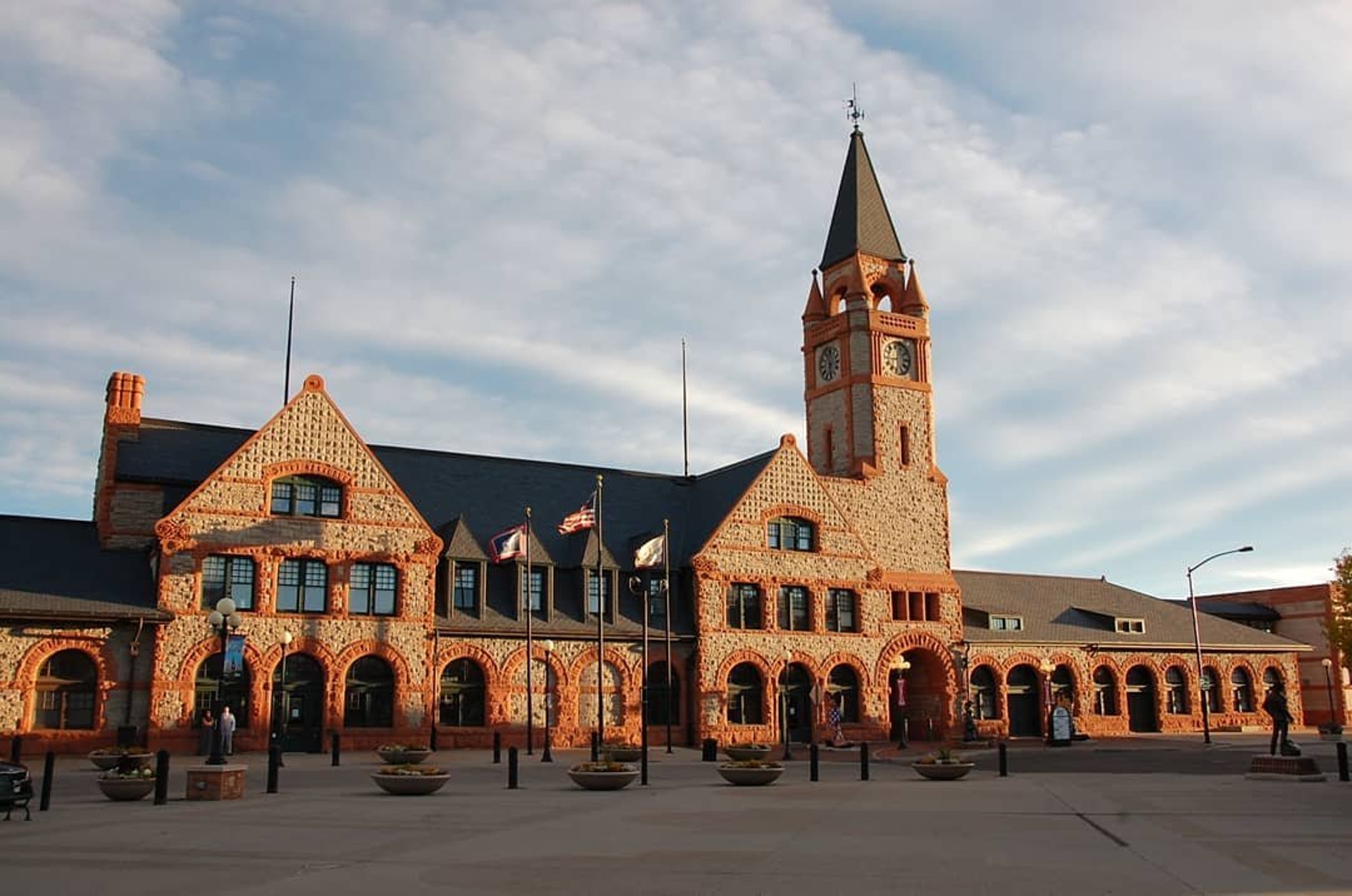 Cheyenne Depot Museum outside view