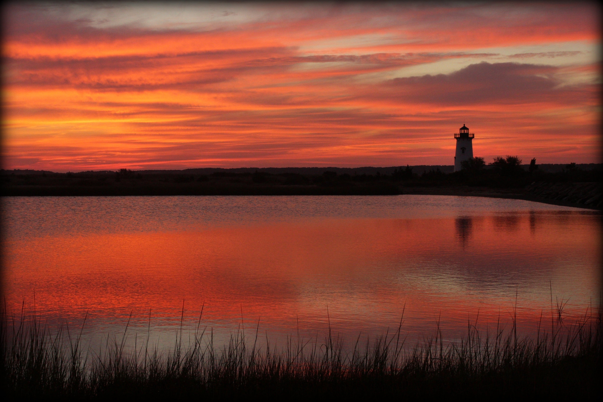 Edgartown Lighthouse at Dawn Credit Massachusetts Office of Travel Tourism