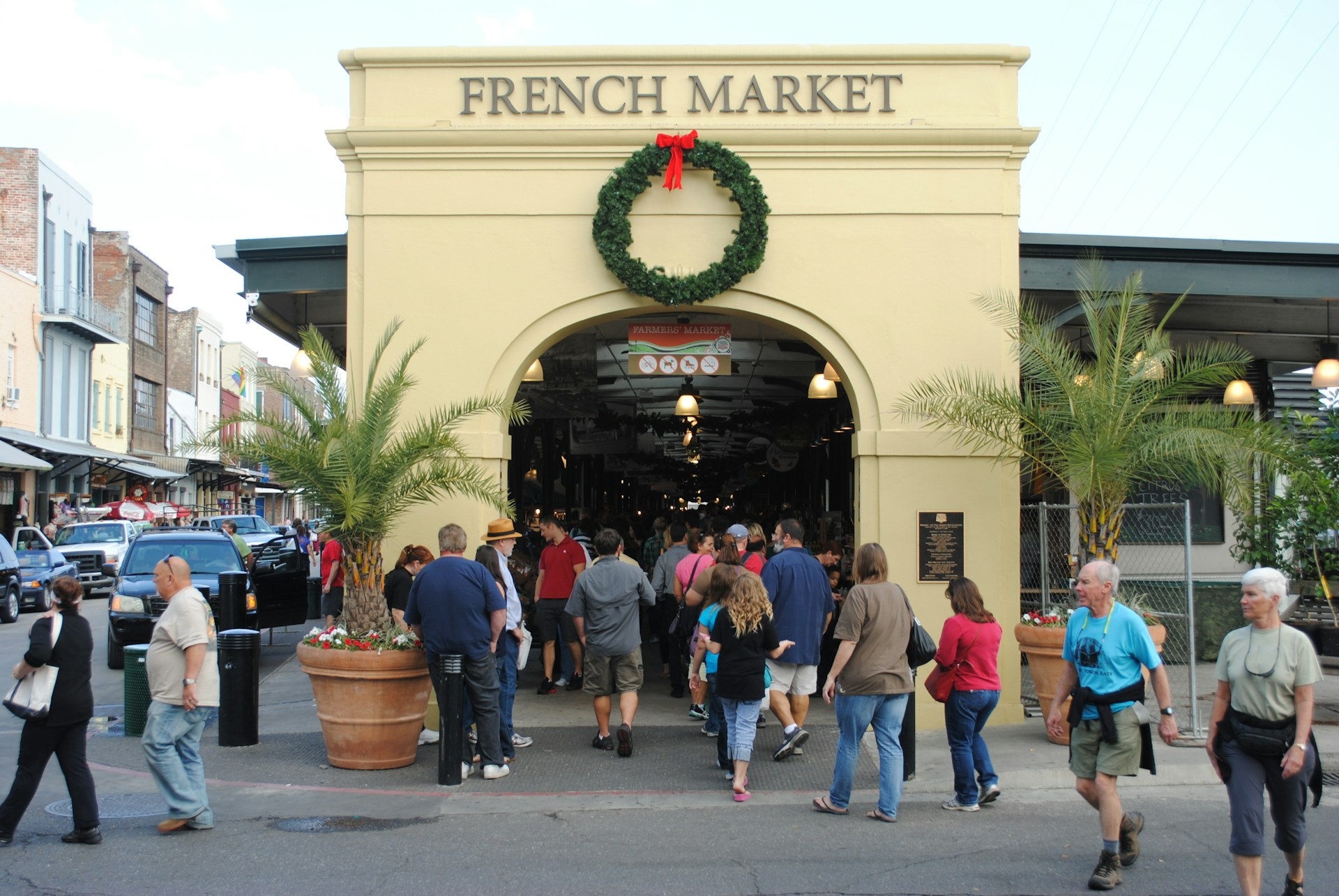 French Market New Orleans LA close to the Bourbon Street
