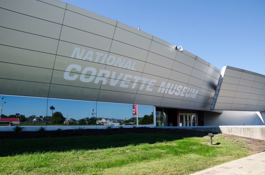 Kentucky Plum Springs National Corvette Museum outside view