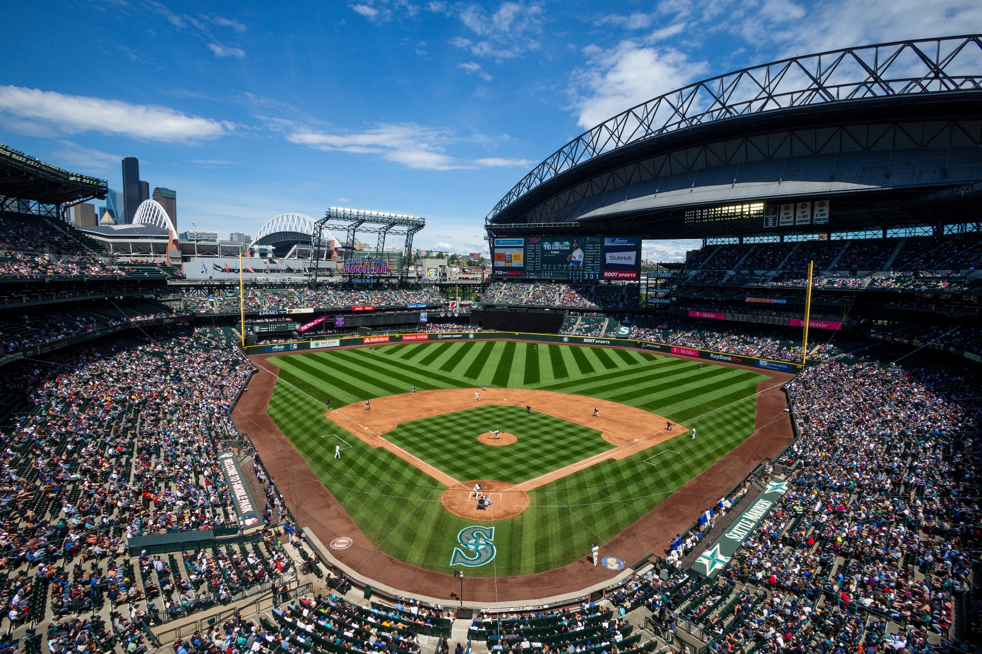 Live Sport T Mobile Park Day Seattle Mariners Image By Visit Seattle