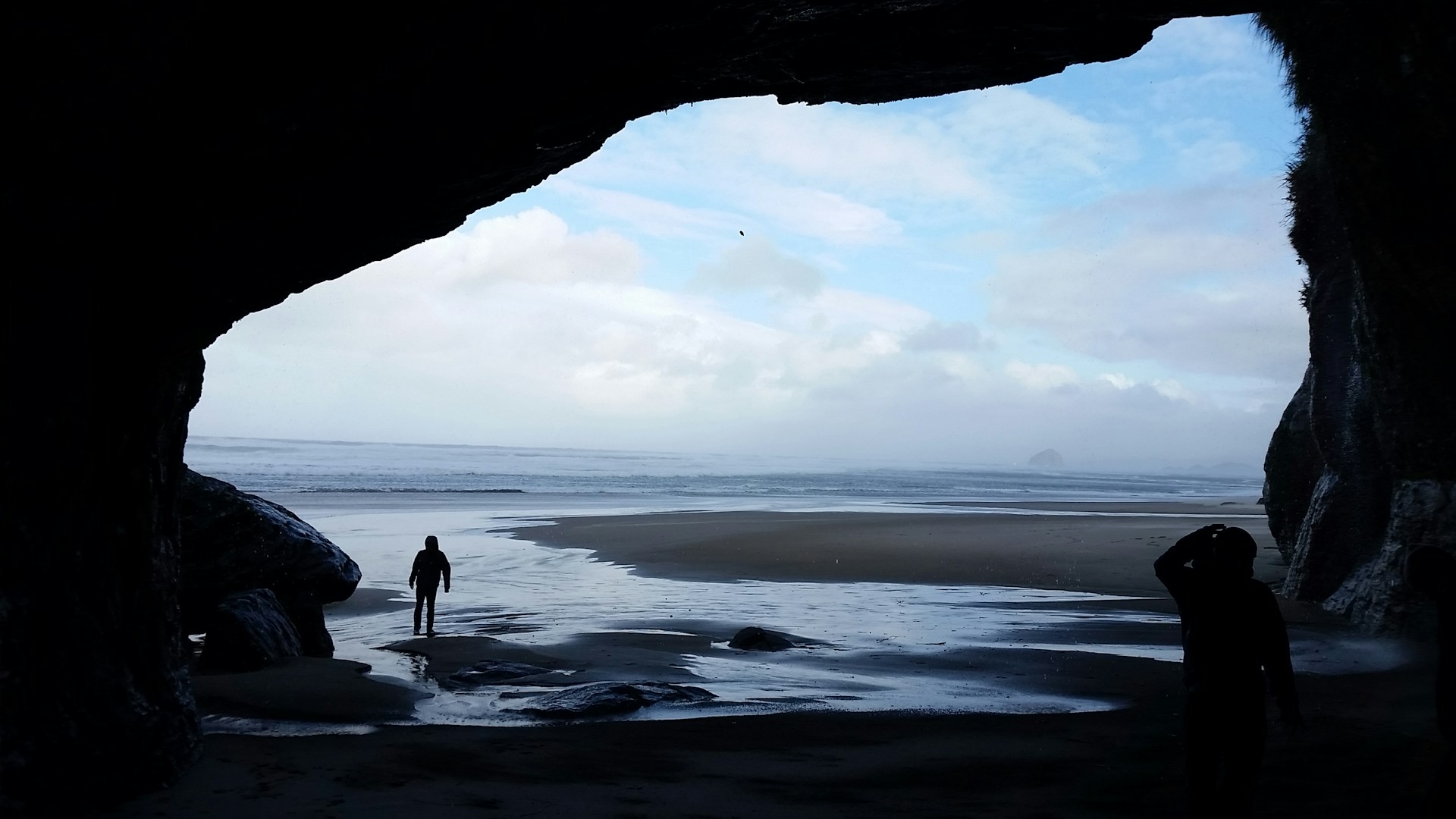 Oregon Caves National Park showing the beach caves