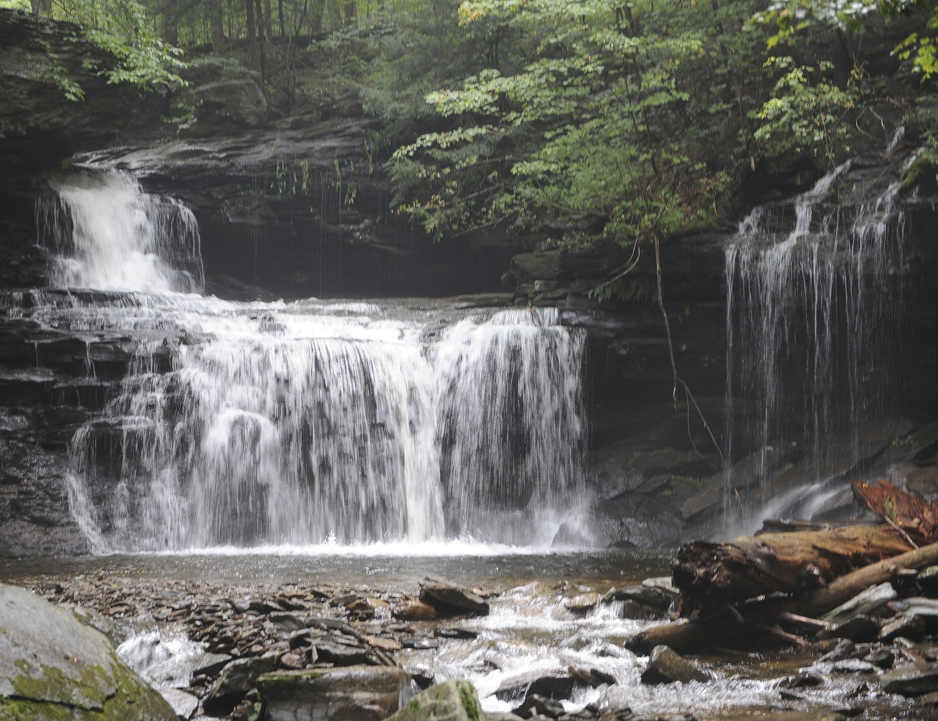 Ricketts Glen State Park falls