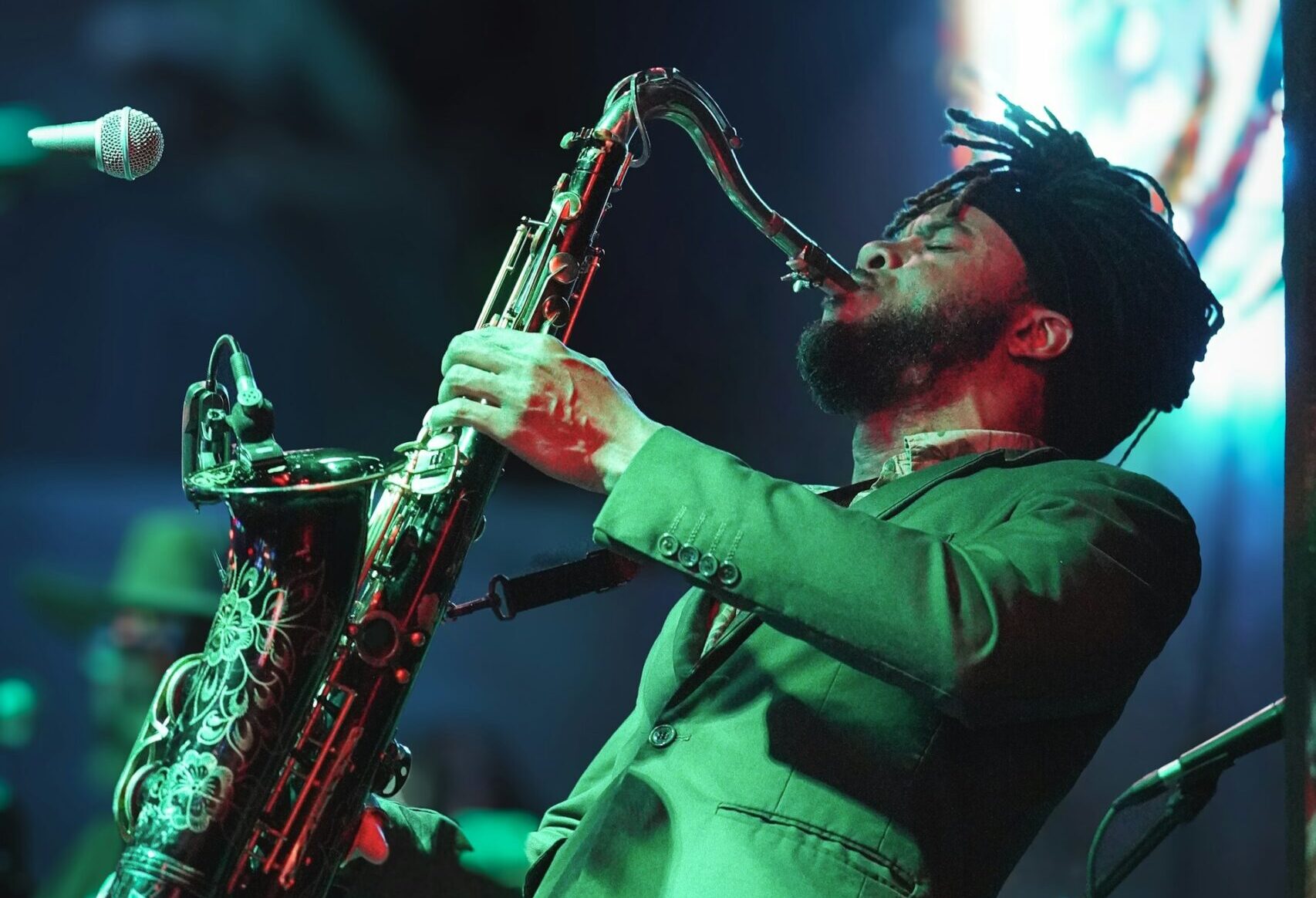 Sax Player in New Orleans