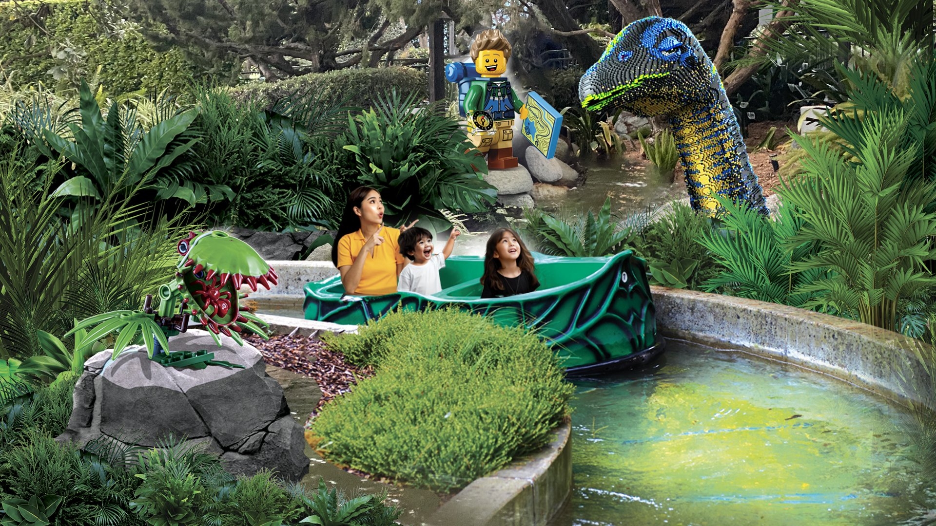 Dino Valley at LEGOLAND California Resort Image By San Diego Tourism Authority