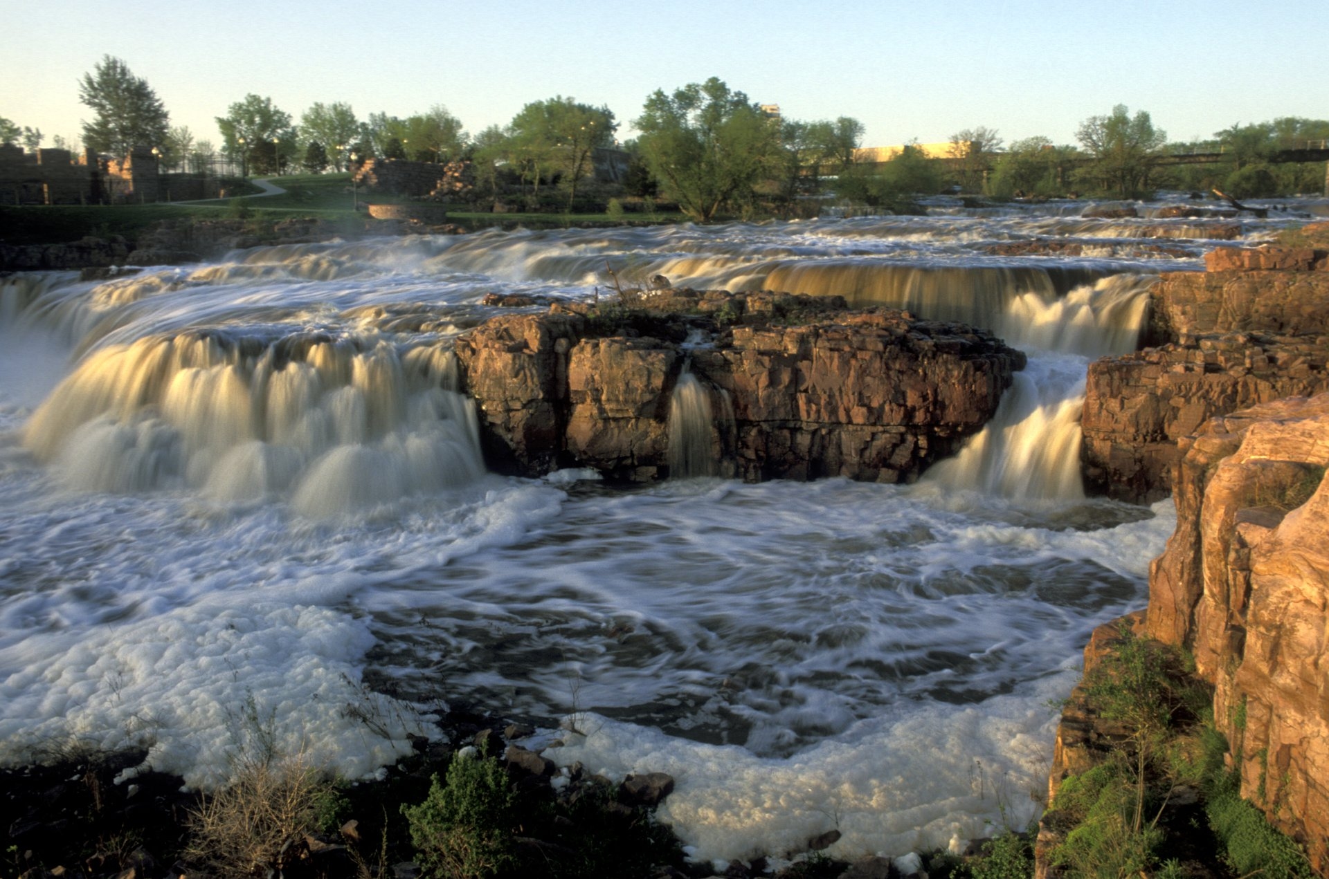 FallsPark in South Dakota on a clear day