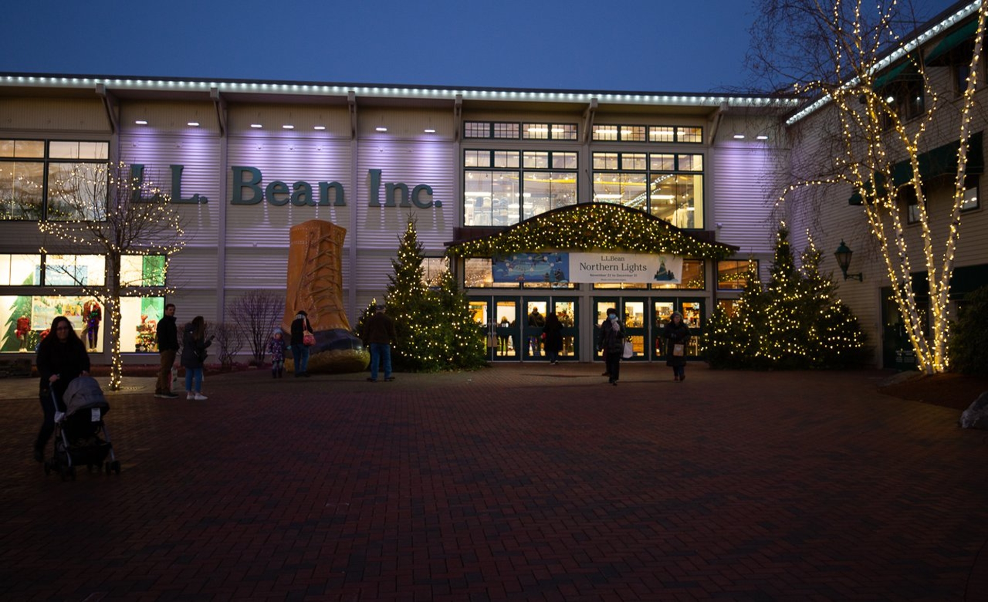 LL Bean Flagship Store in Freeport Maine