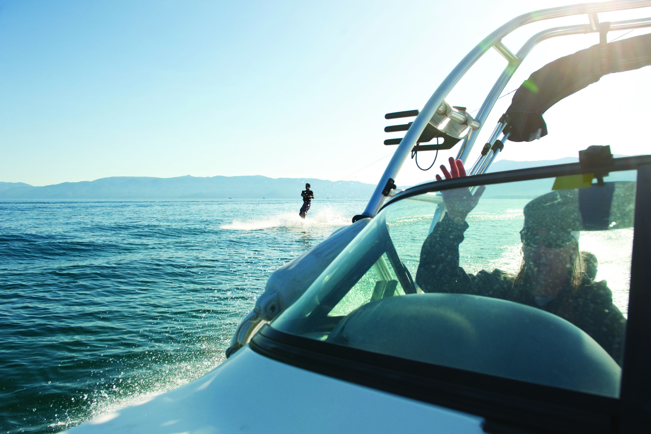 Lake Tahoe Watersking Image Bay Visit California TB scaled