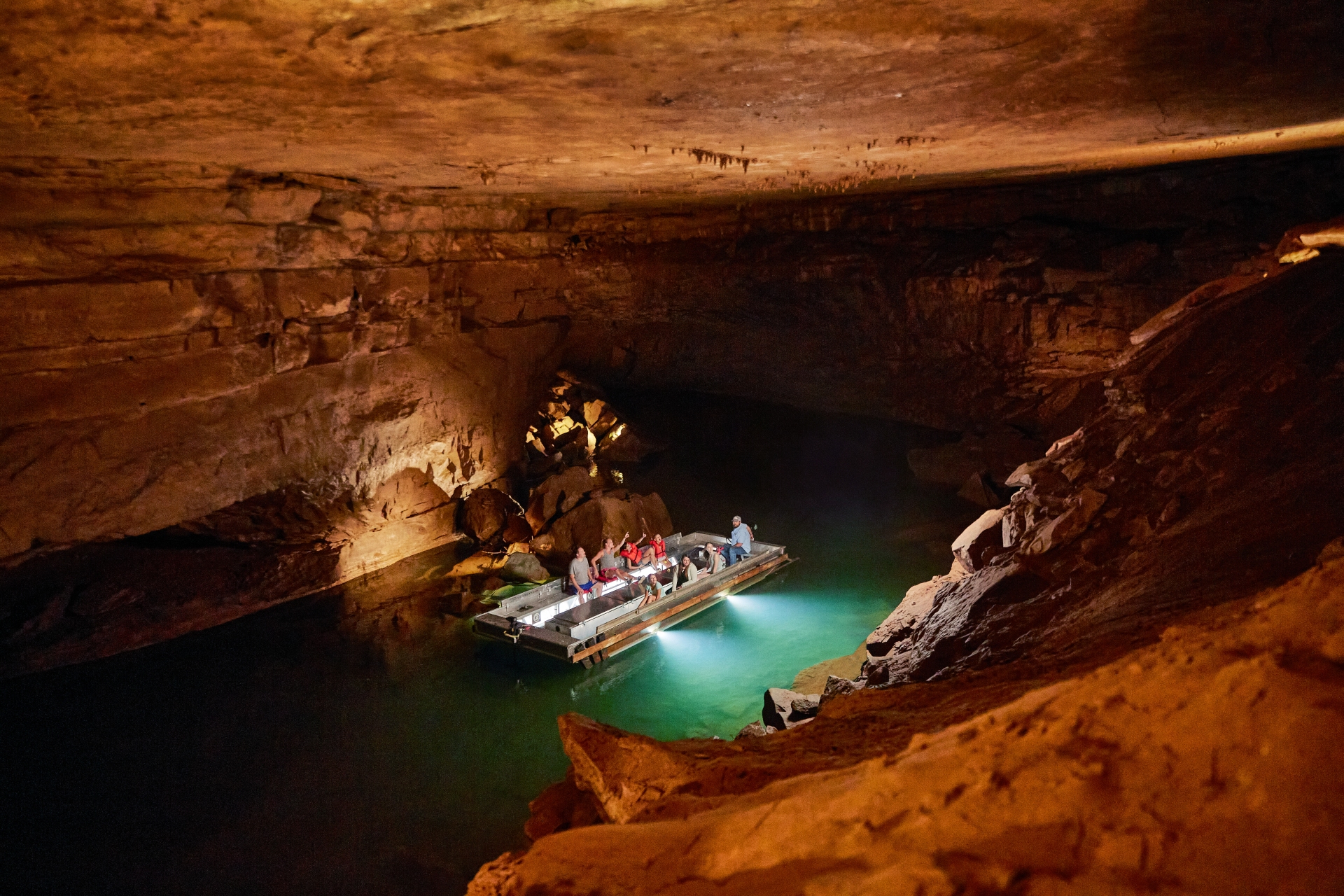 Lost River Cave underground tour, Bowling Green