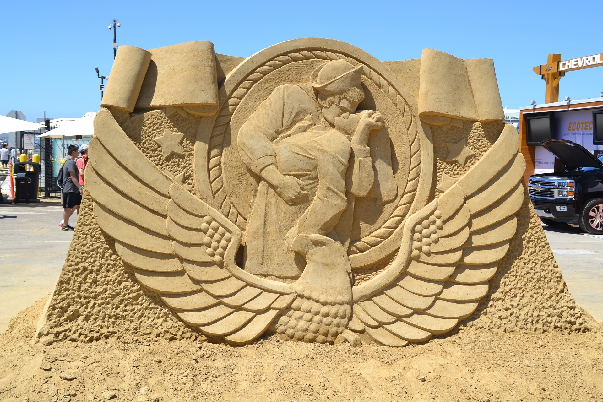 San Diego Sand Art Image by lehrerhec from
