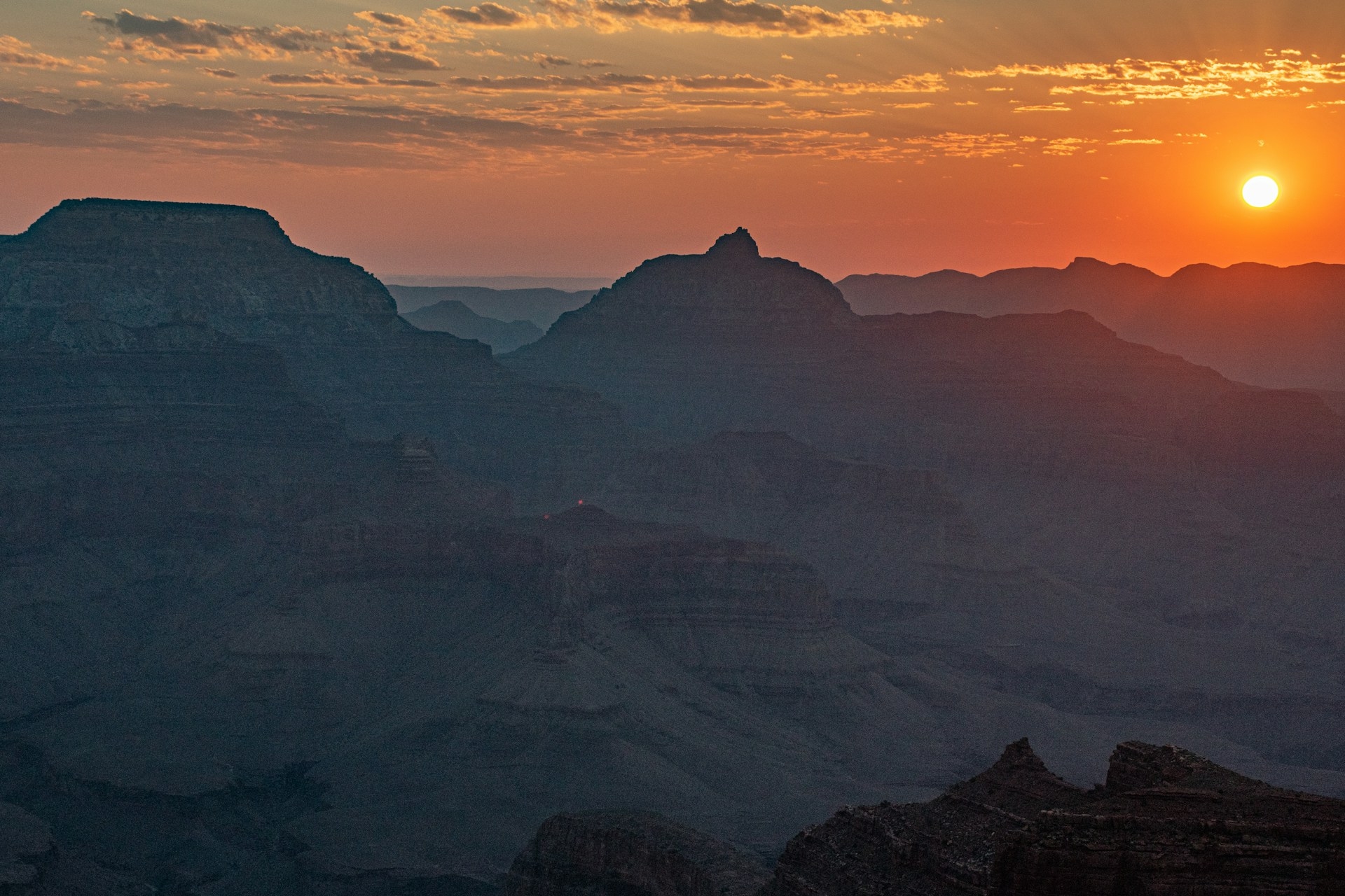 Sunset at Grand Canyon Image By Stan Slade unsplash