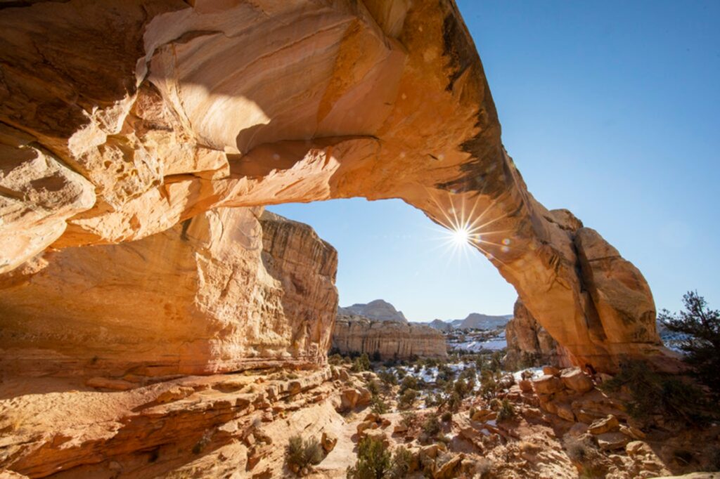 Capitol Reef Utah TB Hickman Bridge Anne Kaferle Burr Andrew 2020 burr082820 03 Small