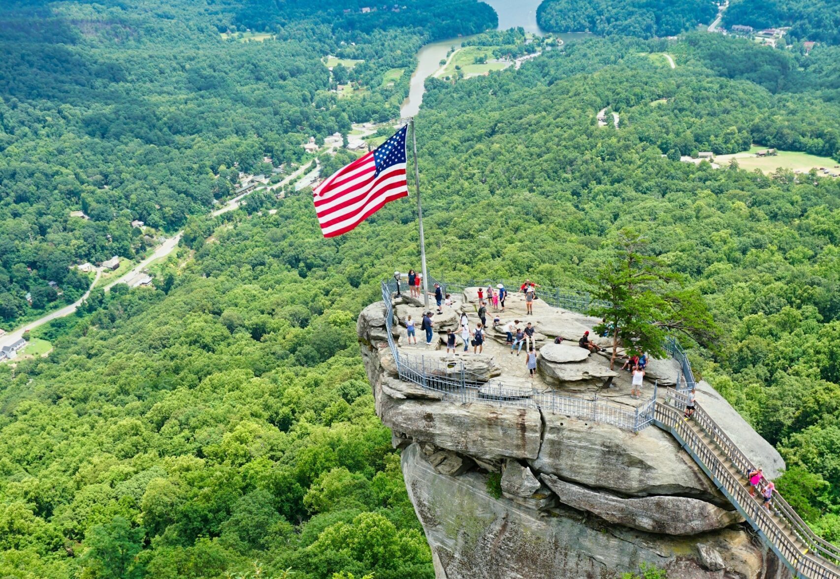 Chimney Rock North Carolina Gene Gallin unsplash scaled e1717987975966