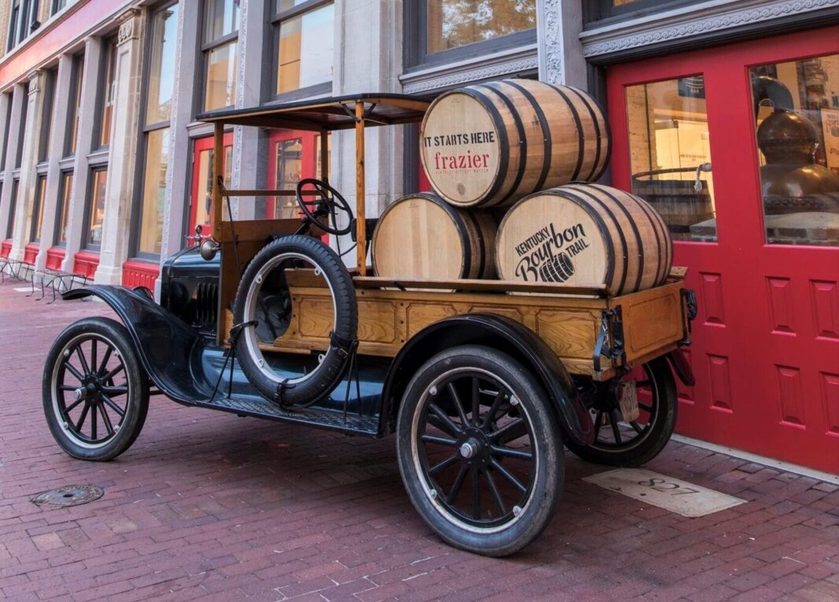 Frazier Welcome Centre Exterior, the start of your bourbon trail in Louisville Kentucky