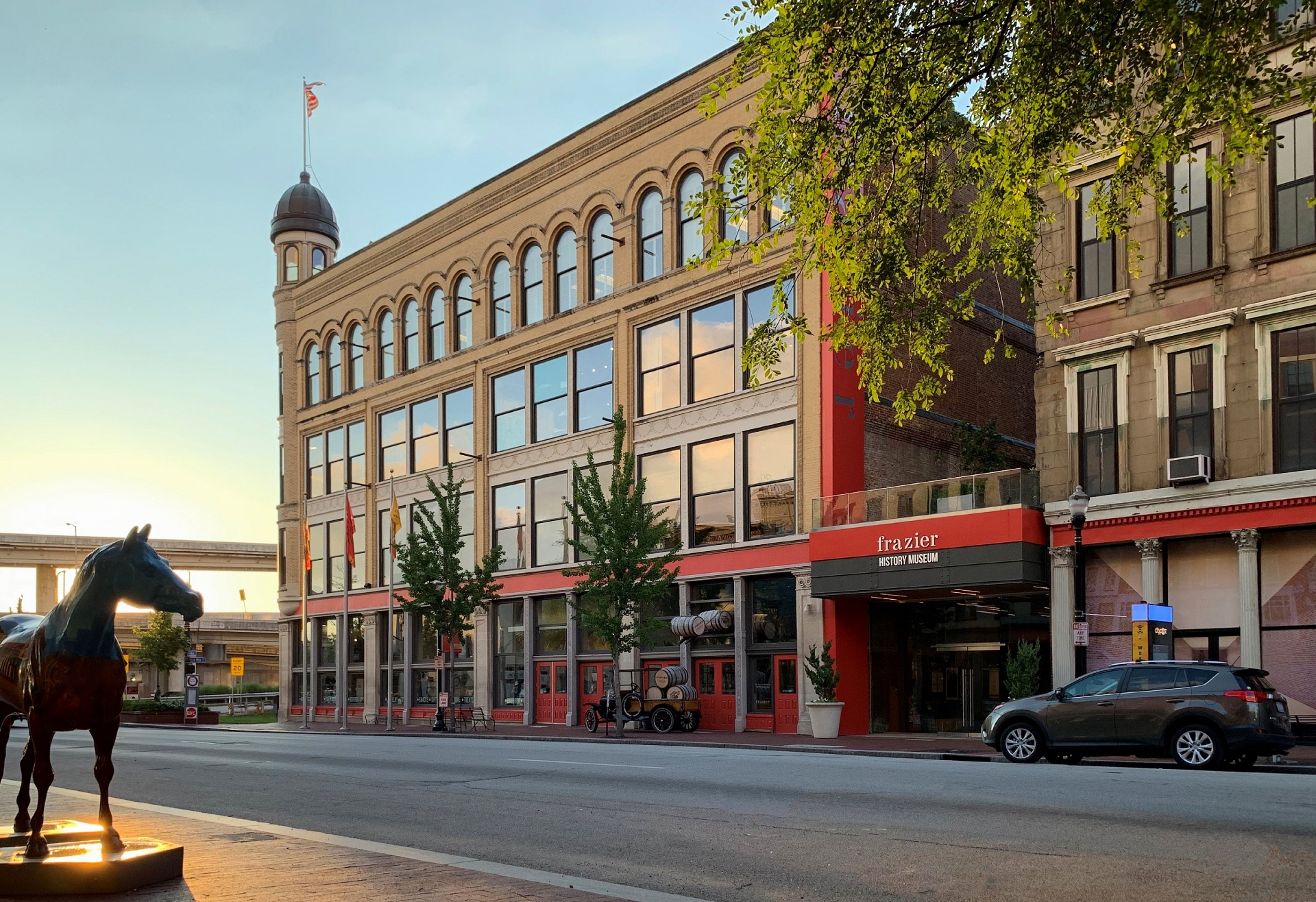Frazier Kentucky history museum, attraction, family fun, exterior, downtown, Louisville Kentucky