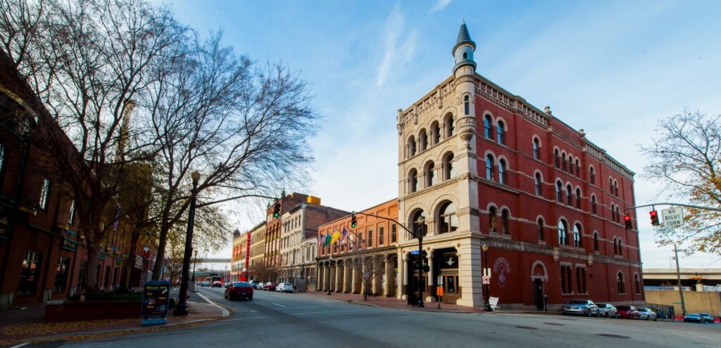 Michters Bourbon Distillery Museum Row in Louisville Kentucky