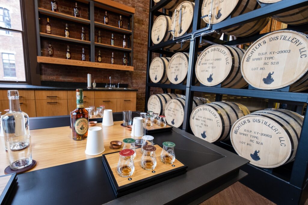 Michter's Distillery at Fort Nelson Louisville one of the top distillery's in Louisville Kentucky