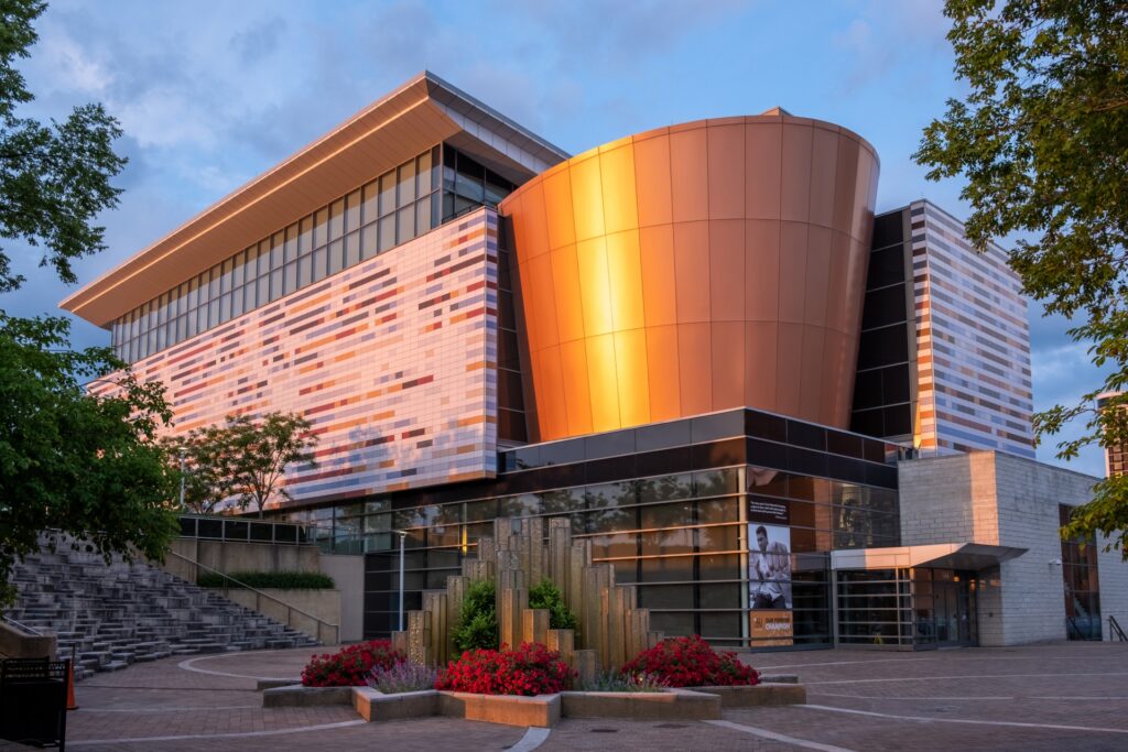Muhammad Ali Centre, museum, attraction, family fun, downtown, exterior, Louisville Kentucky