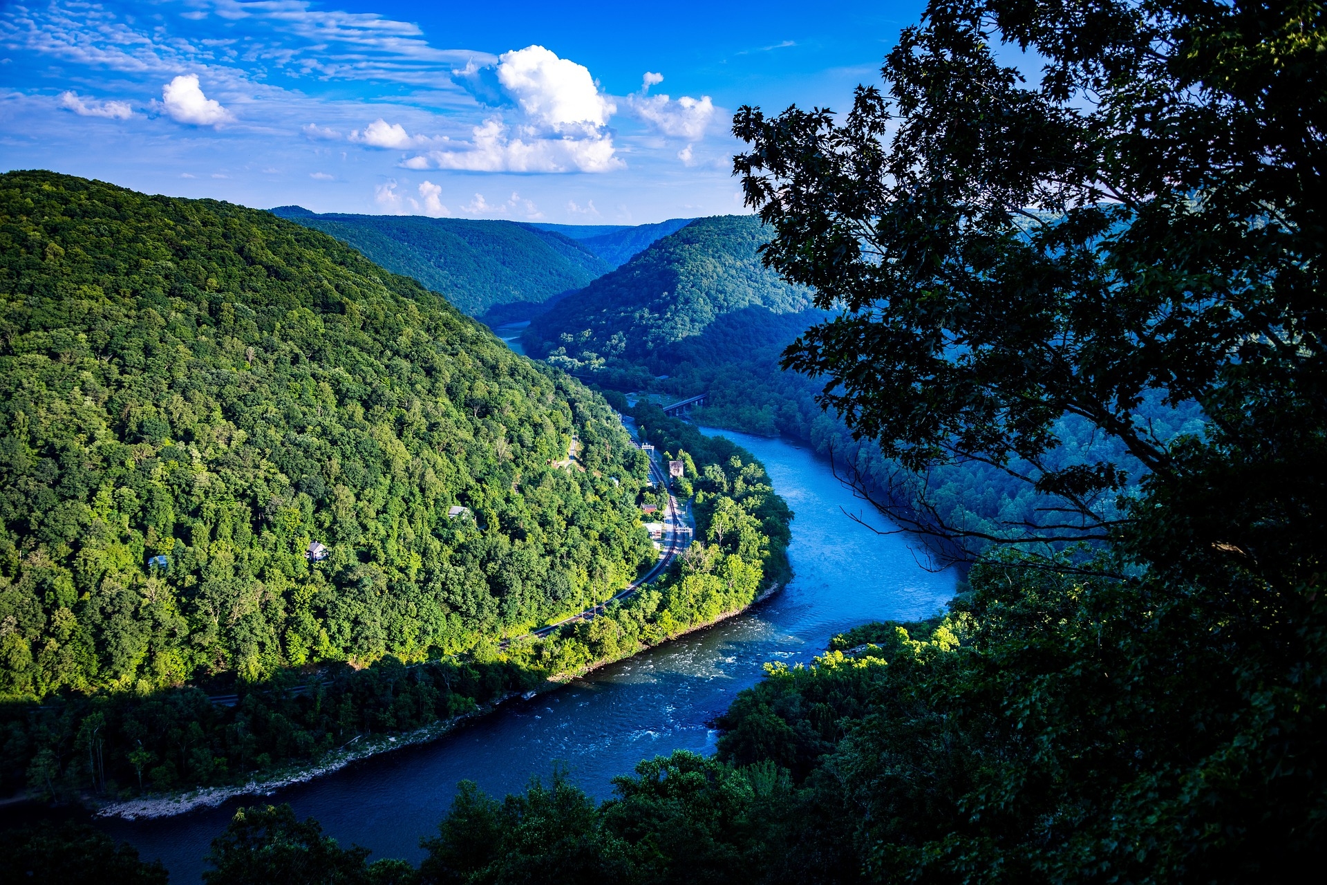 New River West Virginia Image by David Frampton from