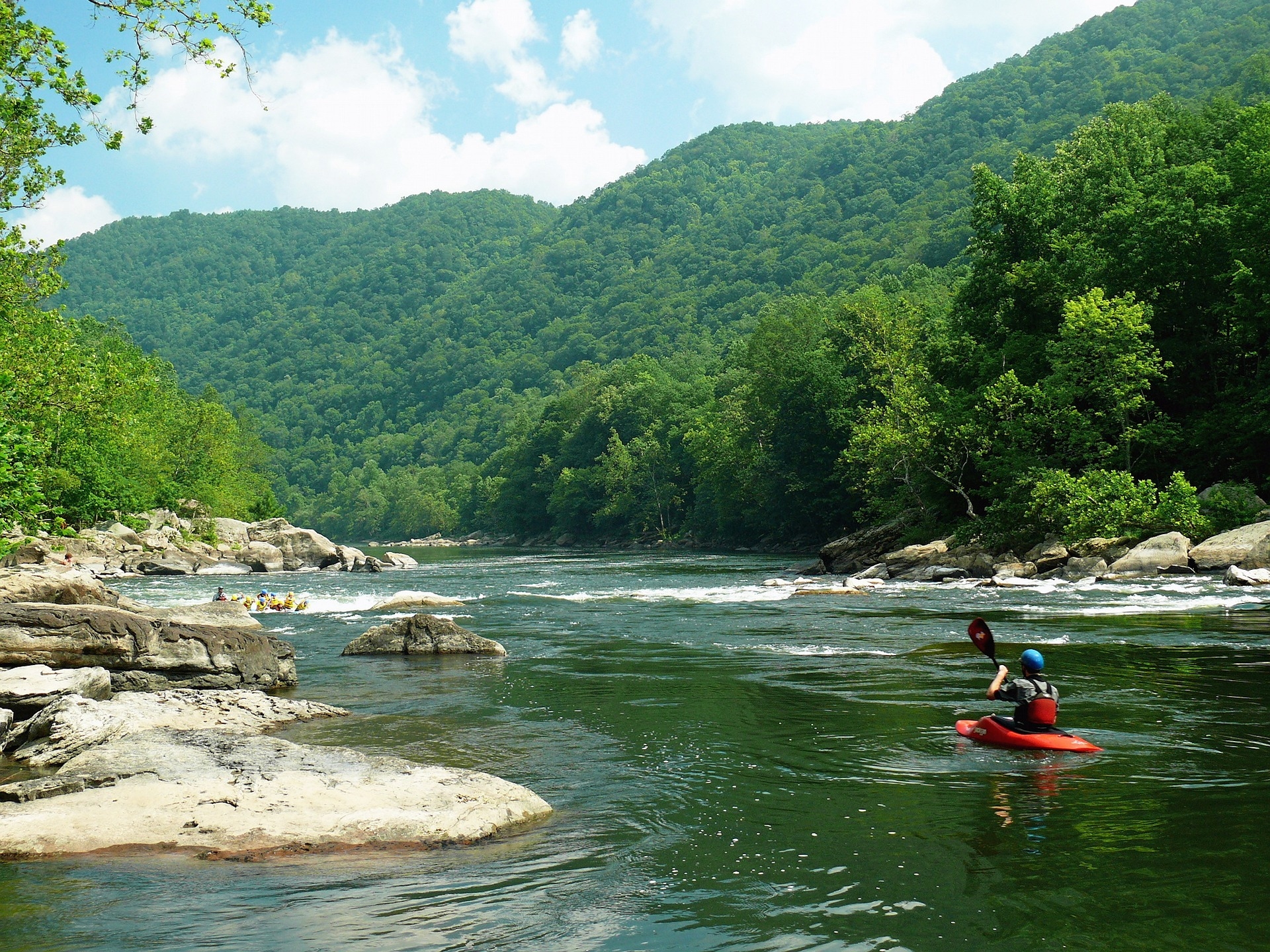 New River West Virginia Kayaking Image by Pixabay no name