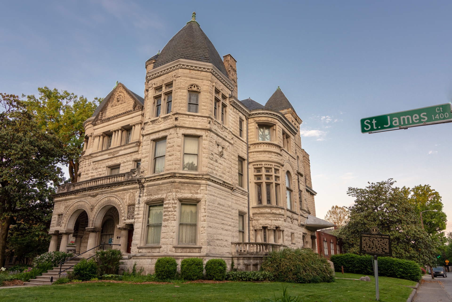 Old Louisville, Caldwell Conrad House, St James Court Louisville Kentucky