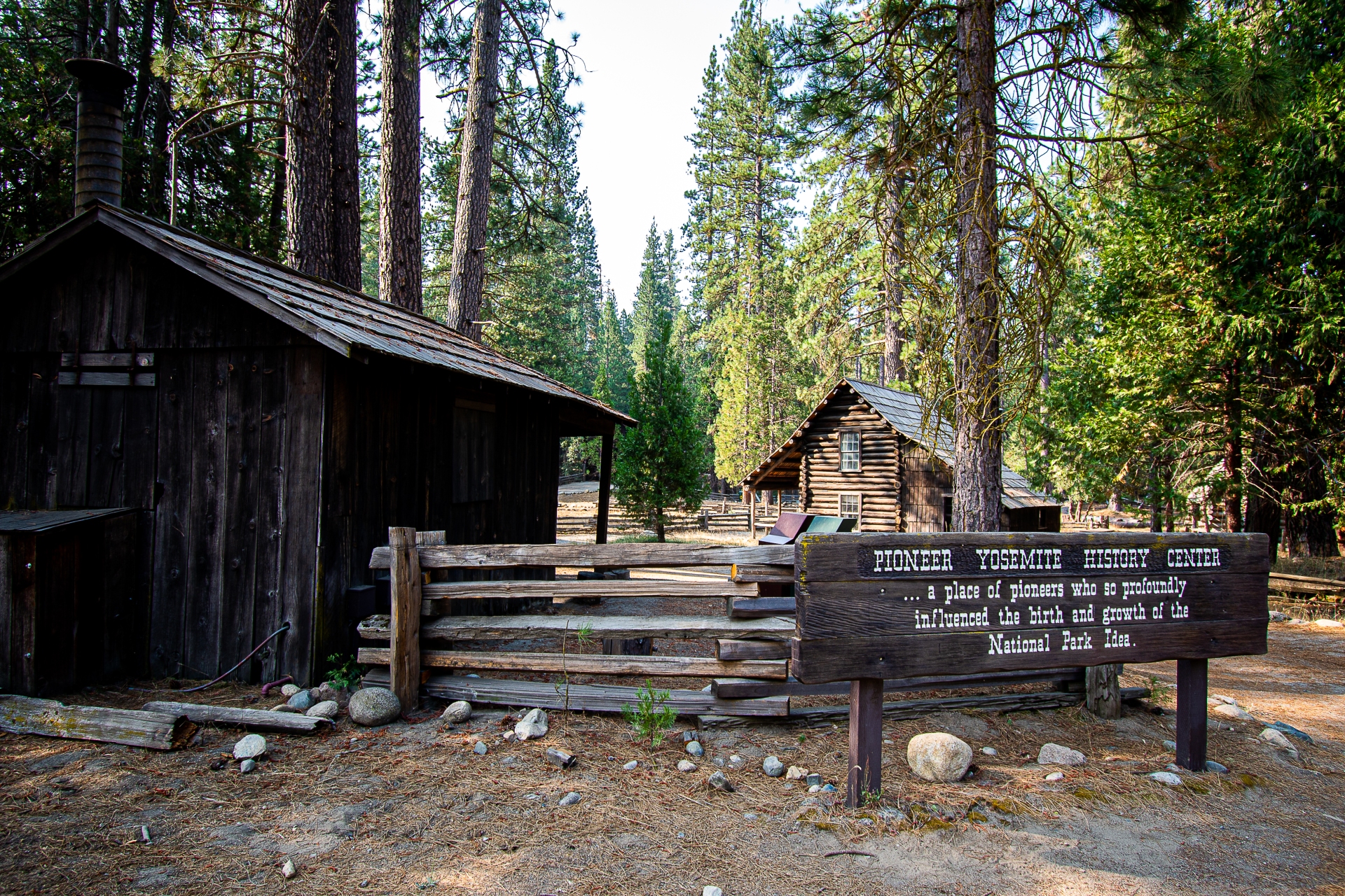 Pioneer History Centre Yosemite Sth Entrance Wawona CA Image By Tony McDaniel MUST CREDIT MMB 8785